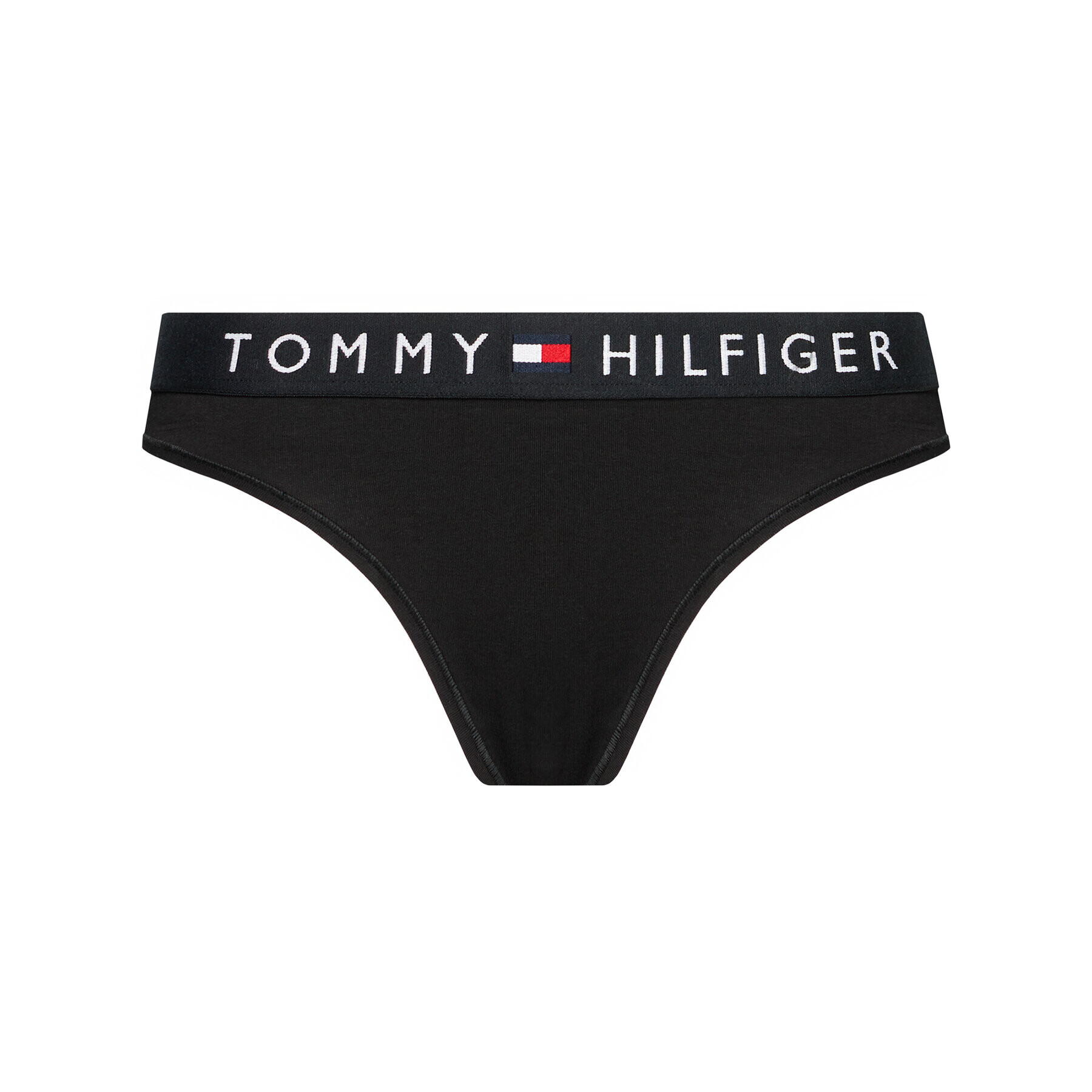 Tommy Hilfiger Chilot tanga UW0UW01555 Negru - Pled.ro