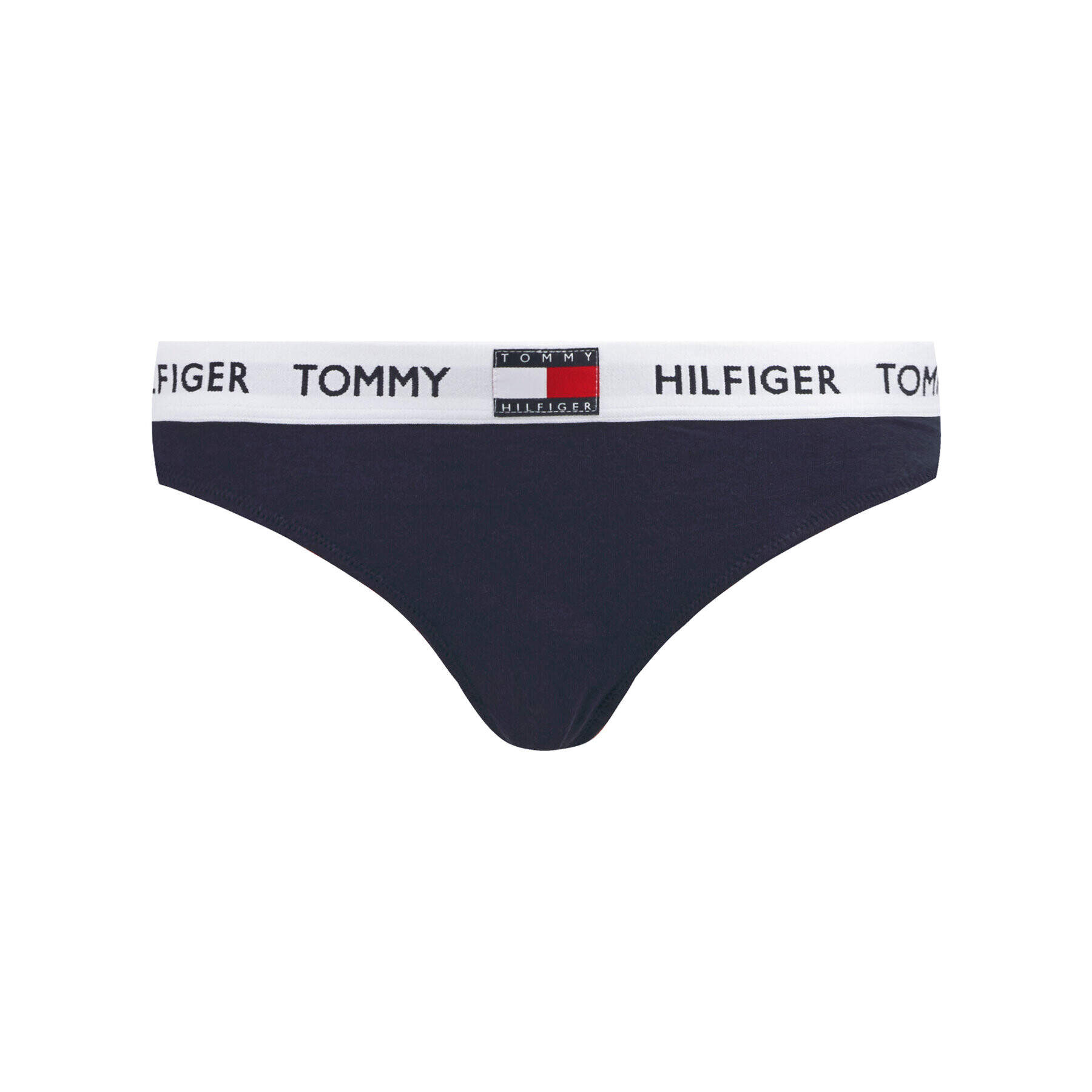 Tommy Hilfiger Chilot tanga UW0UW02198 Bleumarin - Pled.ro