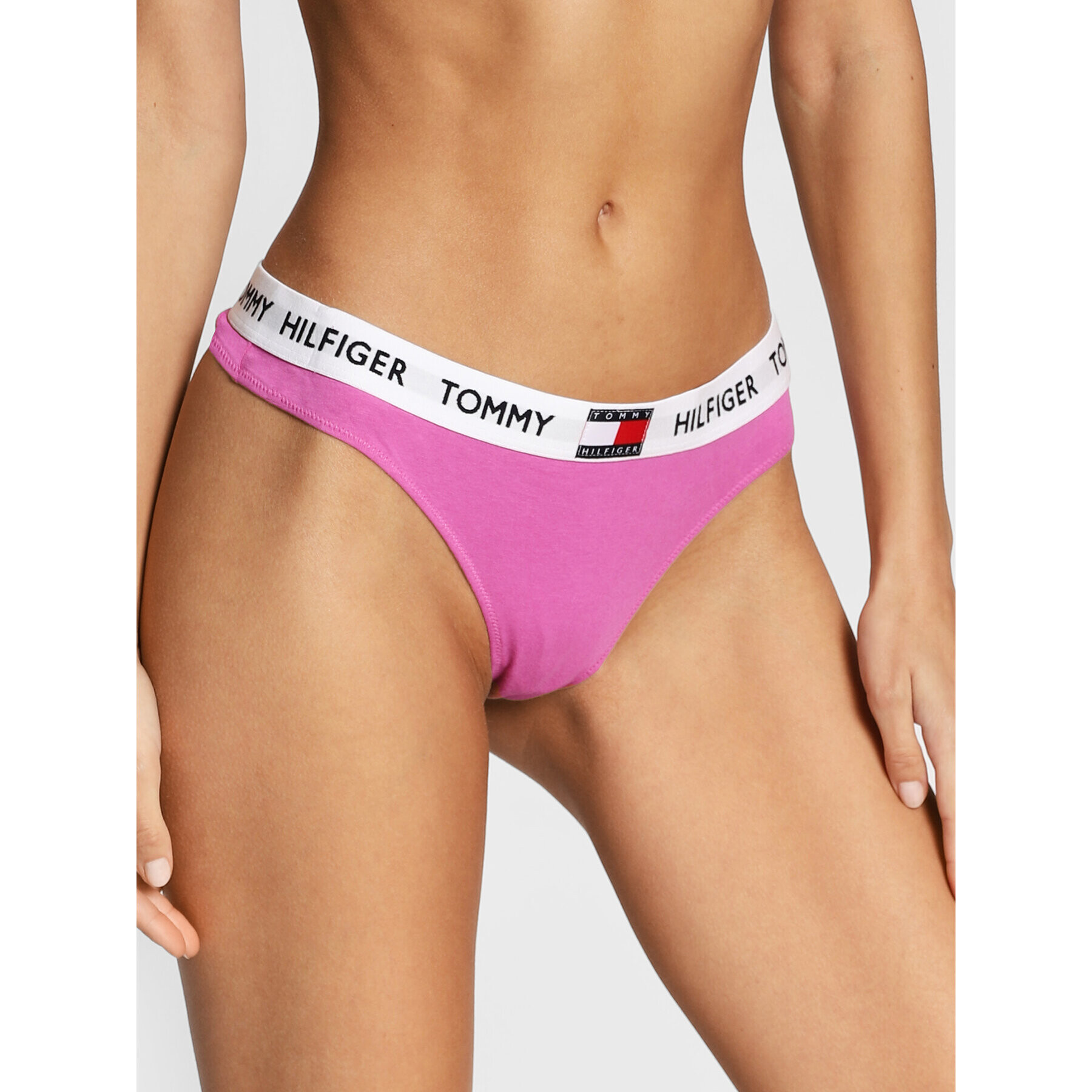 Tommy Hilfiger Chilot tanga UW0UW02198 Roz - Pled.ro