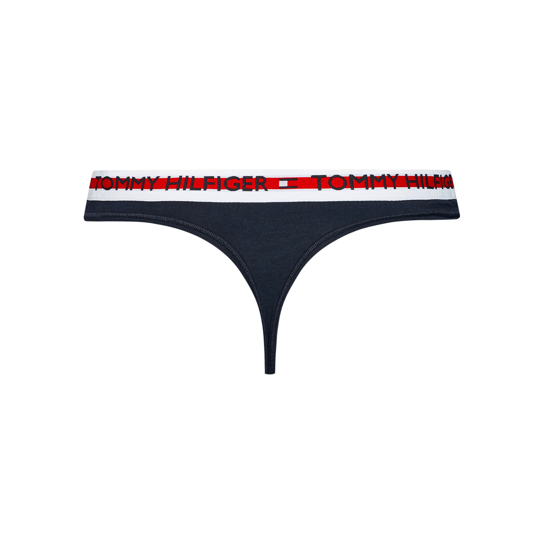 Tommy Hilfiger Chilot tanga UW0UW02458 Bleumarin - Pled.ro