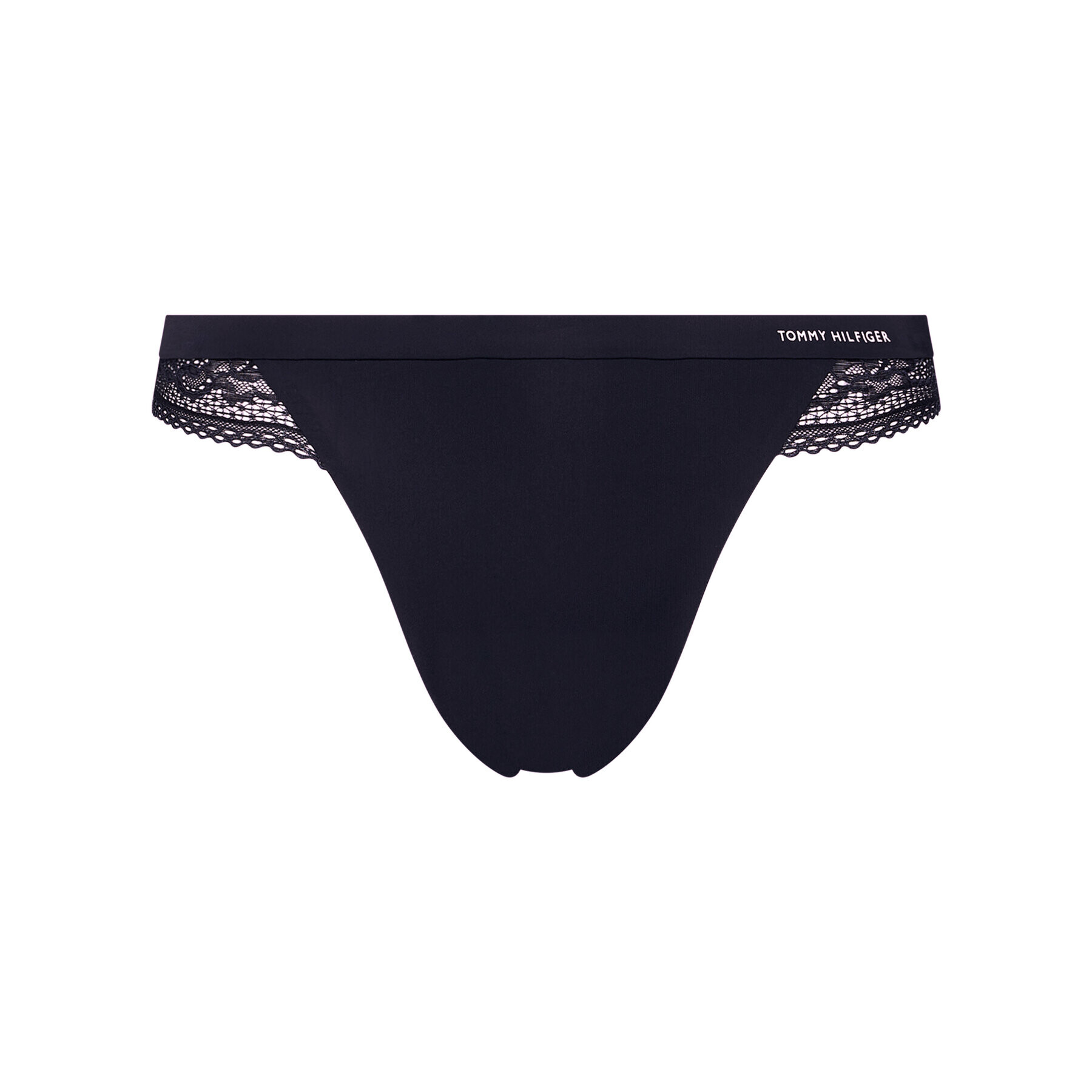 Tommy Hilfiger Chilot tanga UW0UW02473 Bleumarin - Pled.ro