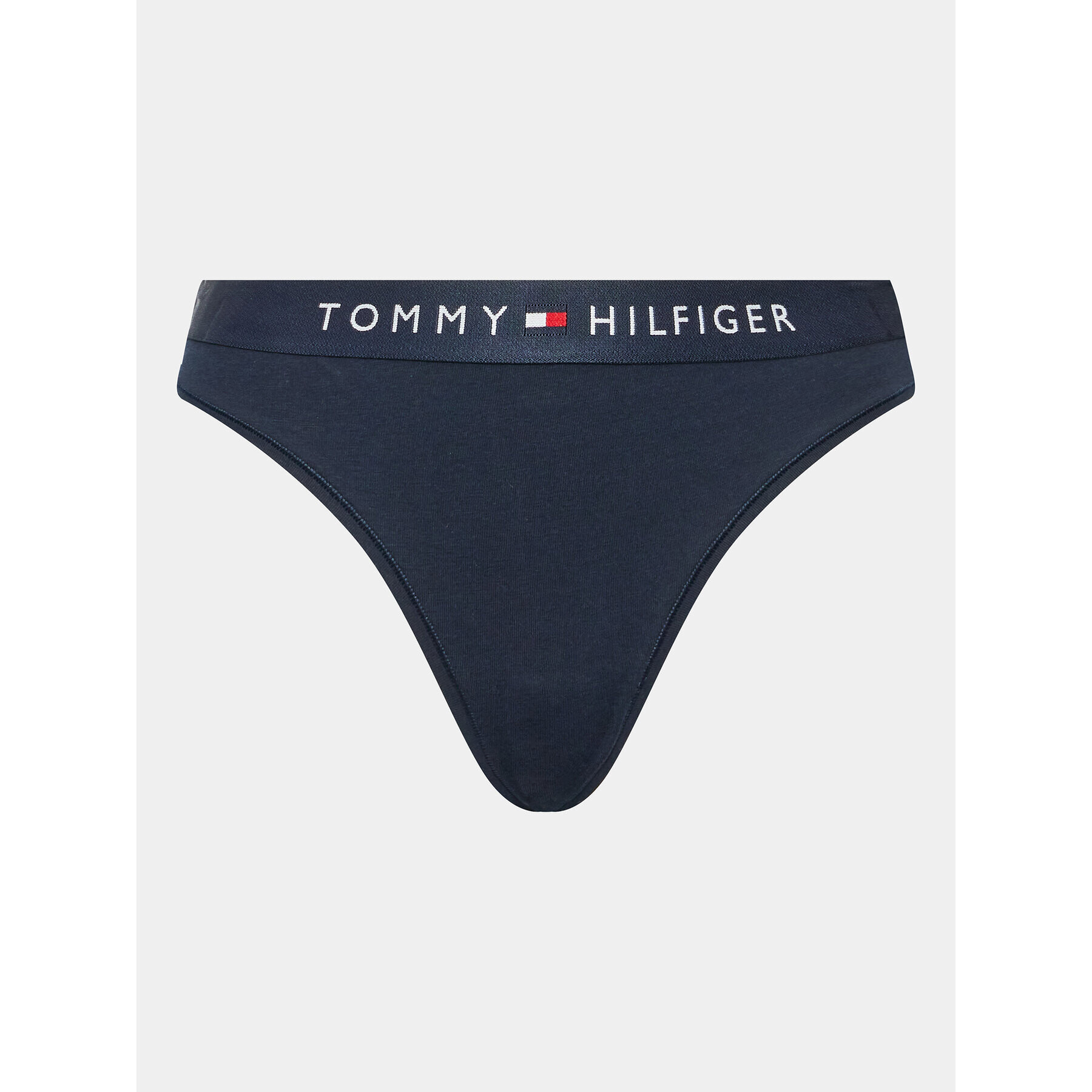 Tommy Hilfiger Chilot tanga UW0UW04146 Bleumarin - Pled.ro