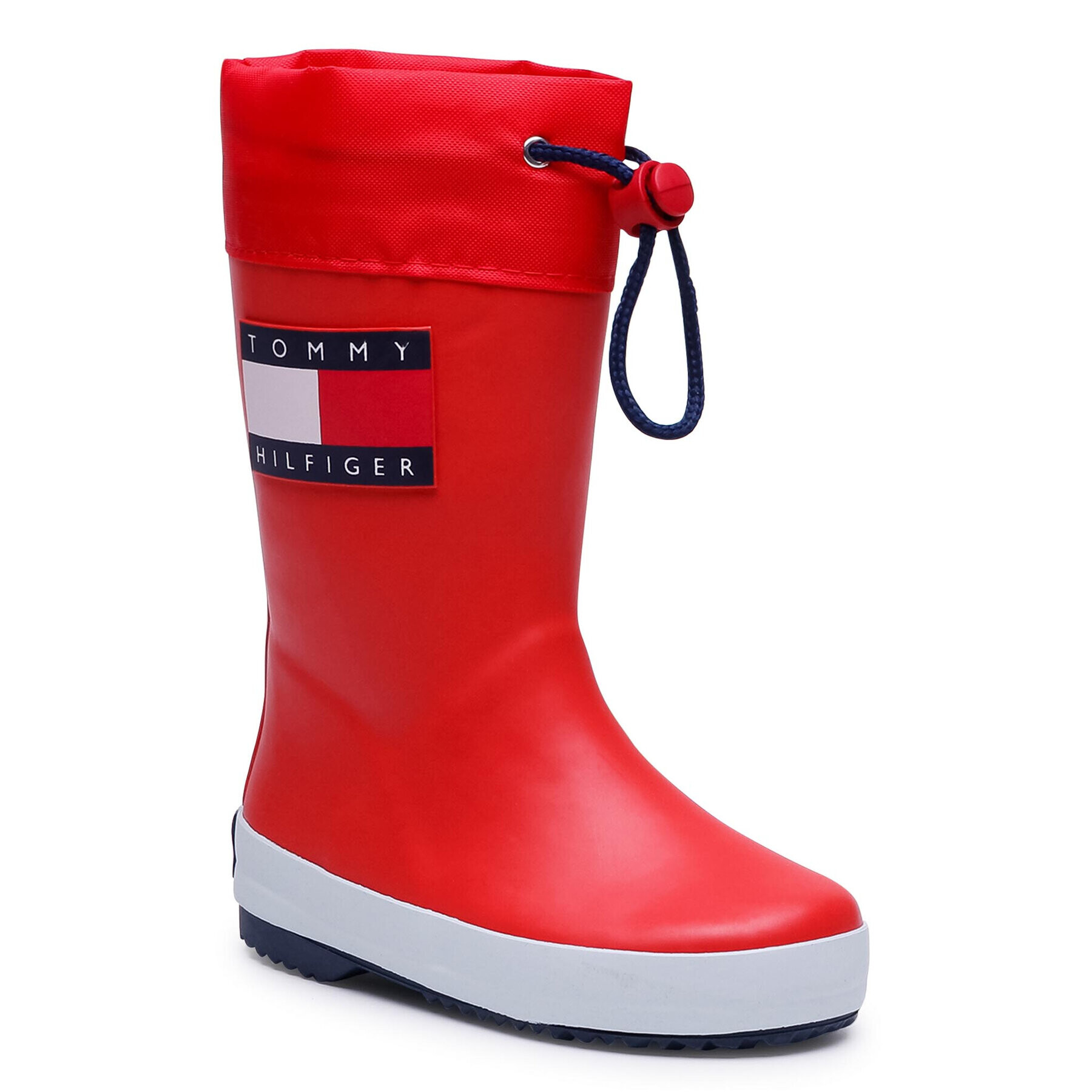 Tommy Hilfiger Cizme de cauciuc Rain Boot T3X6-30766-0047 M Roșu - Pled.ro