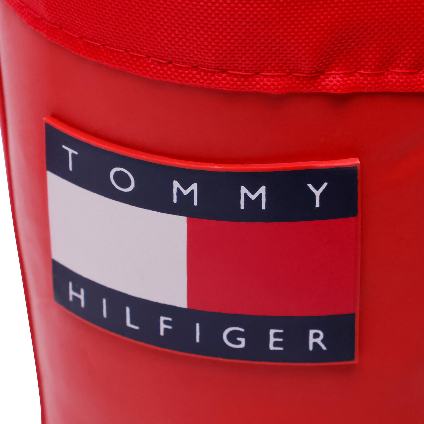 Tommy Hilfiger Cizme de cauciuc Rain Boot T3X6-30766-0047 M Roșu - Pled.ro