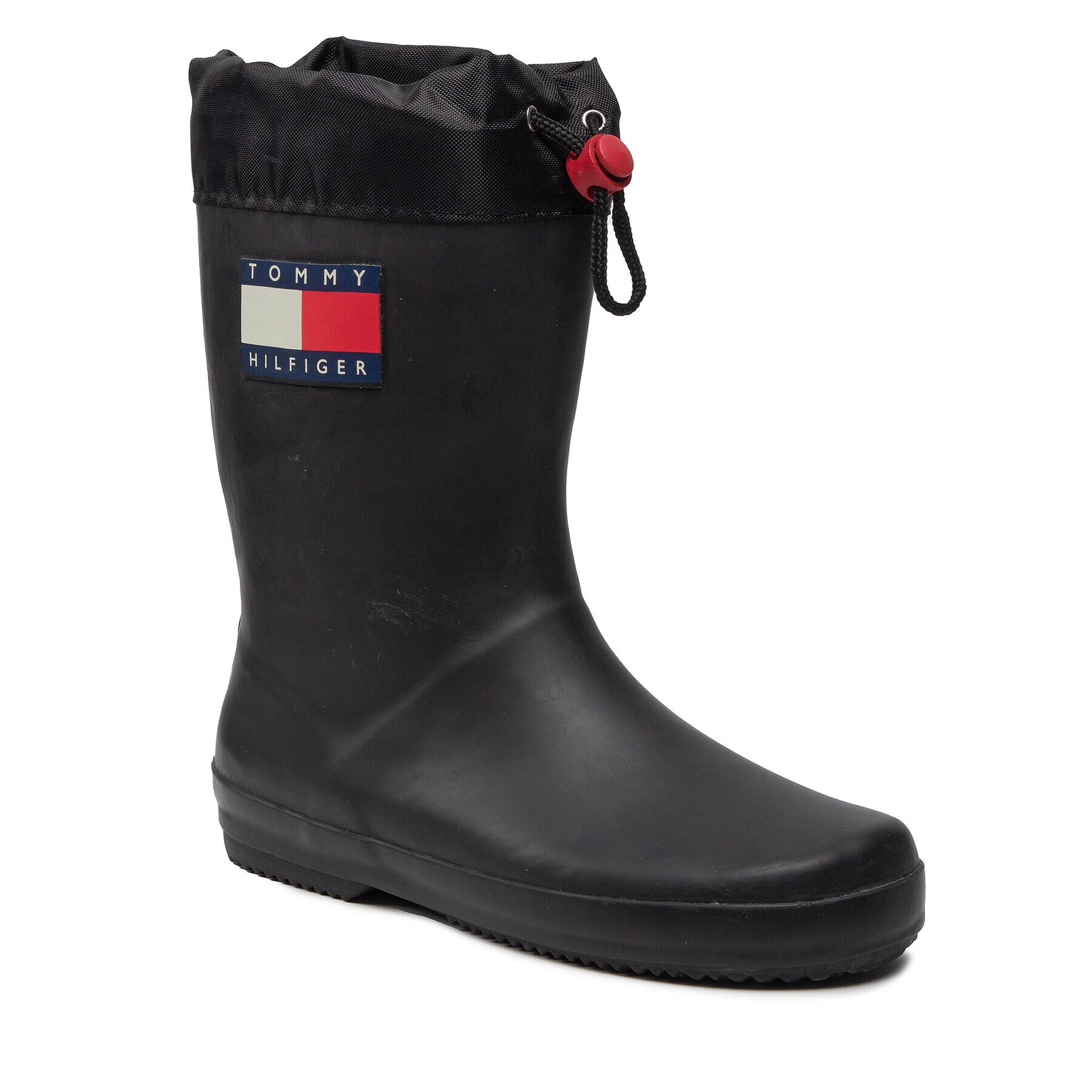 Tommy Hilfiger Cizme de cauciuc Rain Boot T3X6-30766-0047 S Negru - Pled.ro