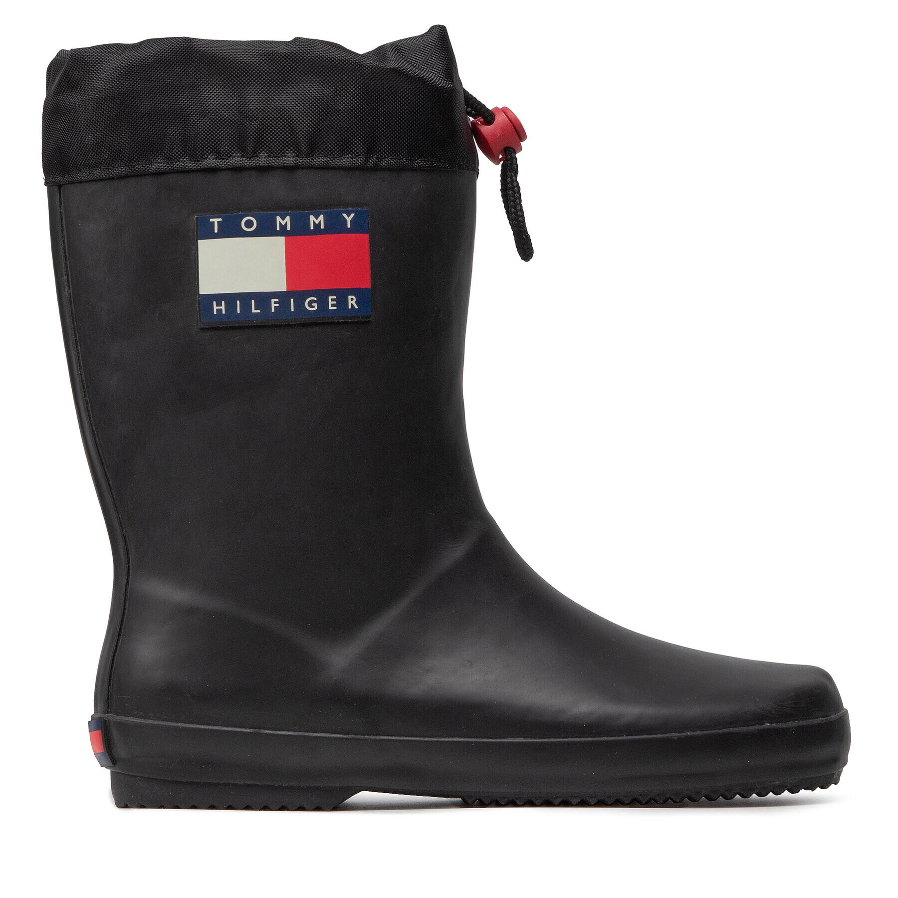 Tommy Hilfiger Cizme de cauciuc Rain Boot T3X6-30766-0047 S Negru - Pled.ro