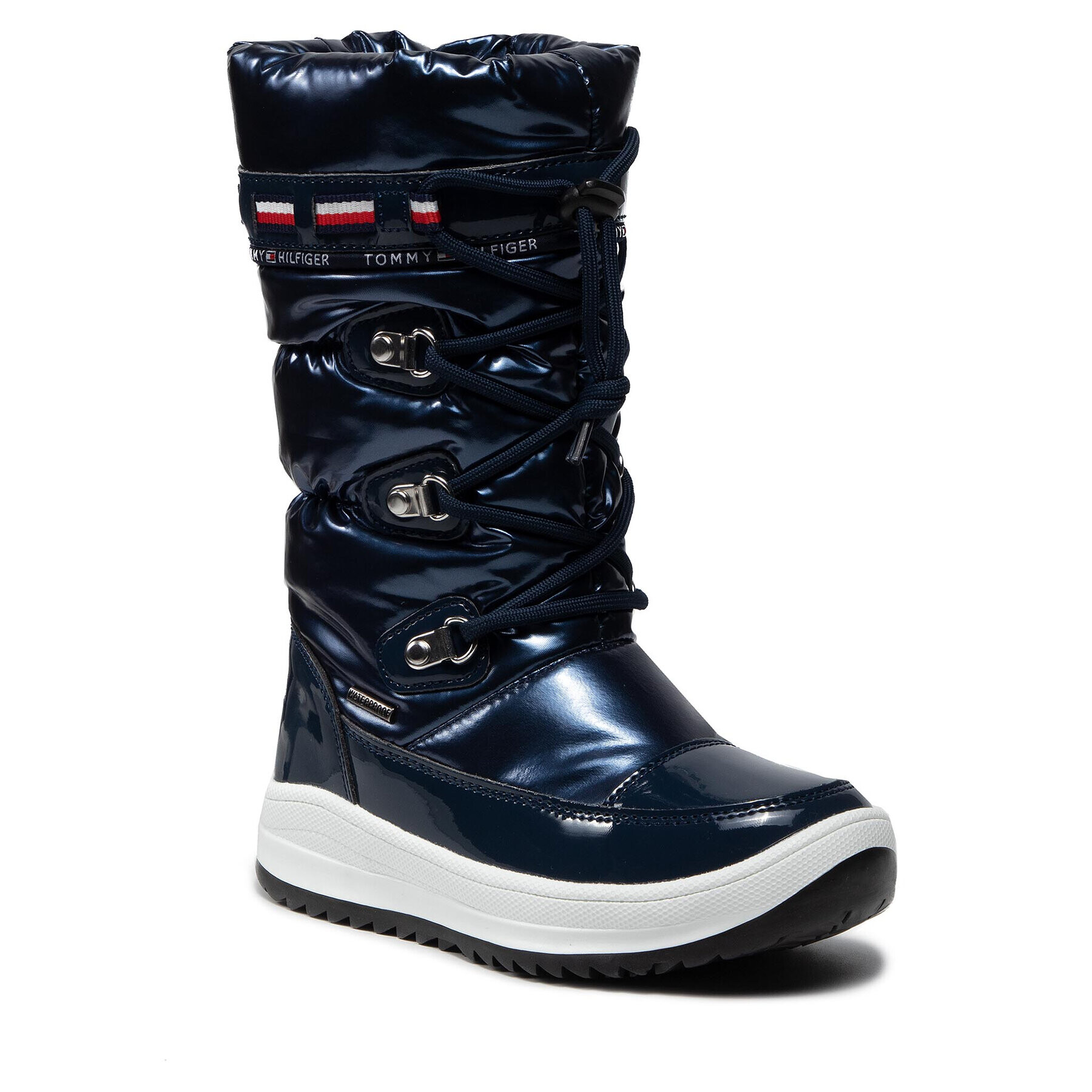 Tommy Hilfiger Cizme de zăpadă Snow Boot T3A6-32035-1240 M Bleumarin - Pled.ro