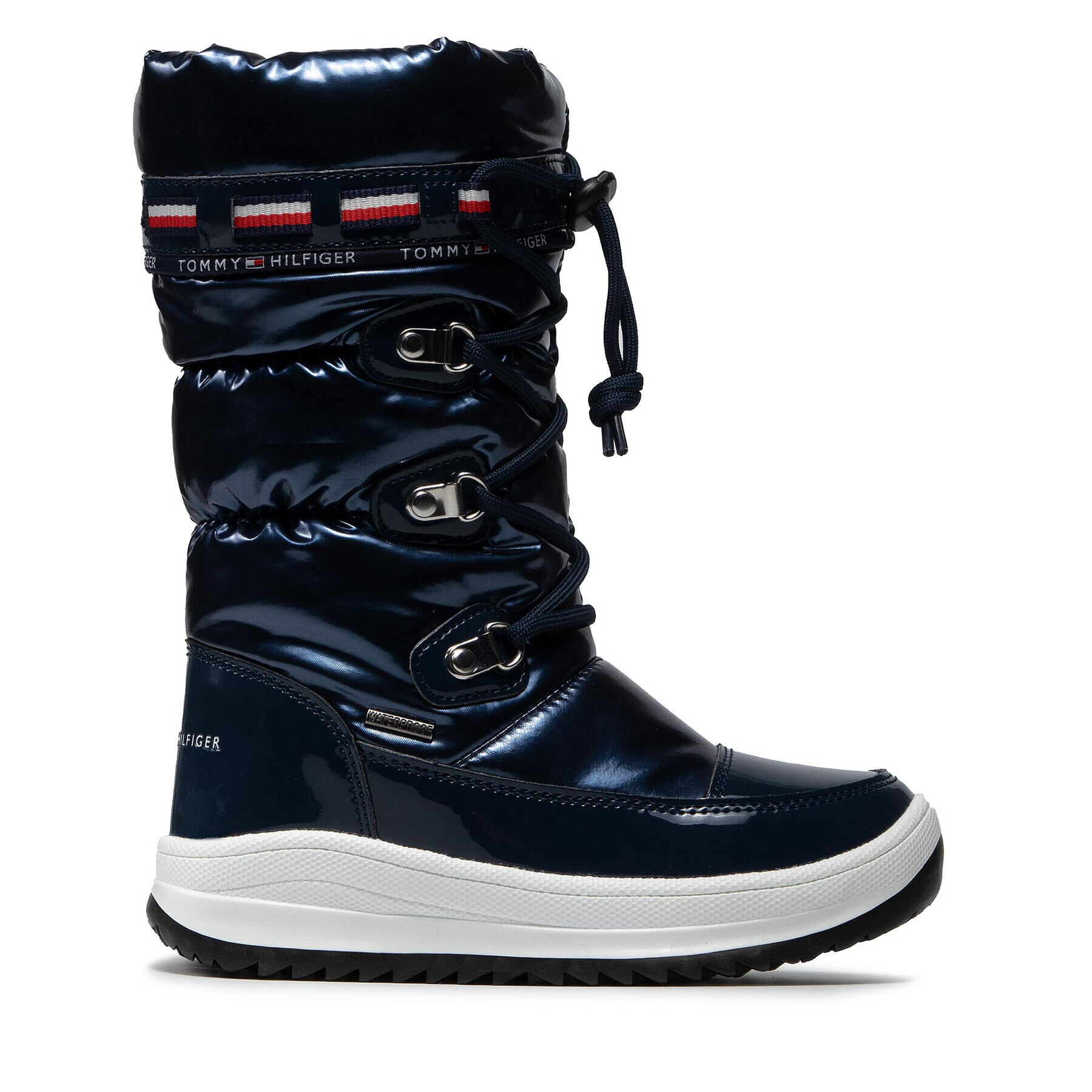 Tommy Hilfiger Cizme de zăpadă Snow Boot T3A6-32035-1240 M Bleumarin - Pled.ro