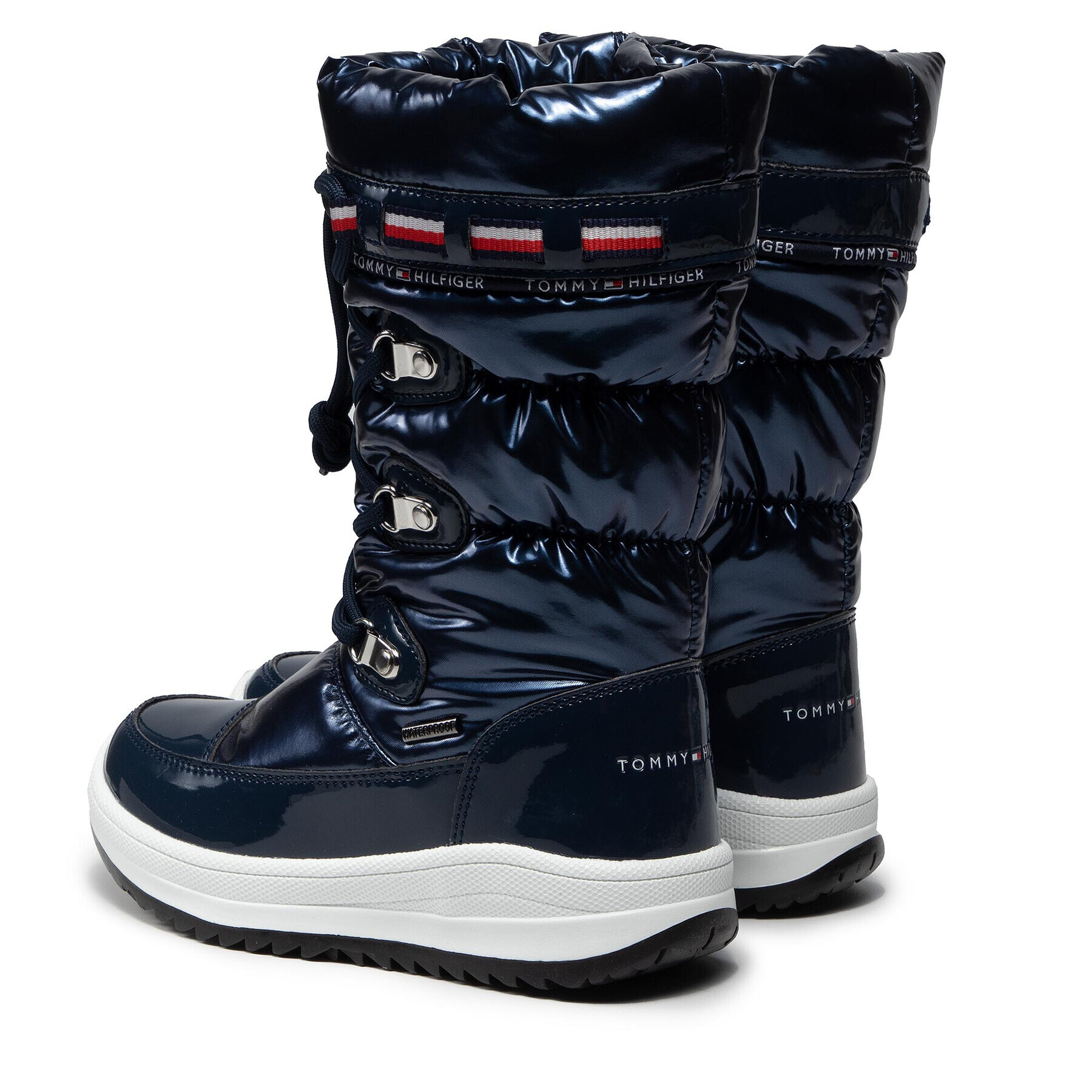 Tommy Hilfiger Cizme de zăpadă Snow Boot T3A6-32035-1240 M Bleumarin - Pled.ro