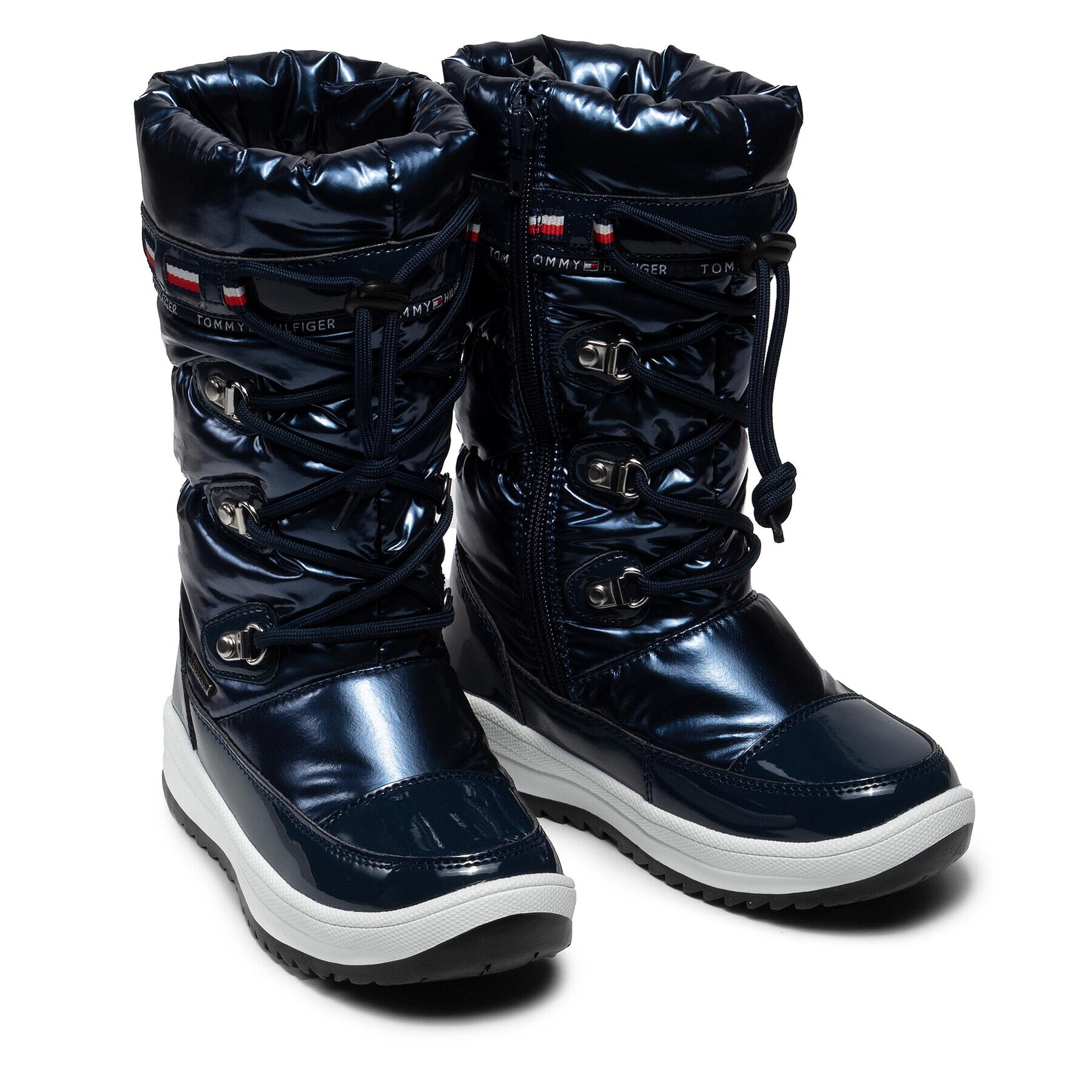 Tommy Hilfiger Cizme de zăpadă Snow Boot T3A6-32035-1240 M Bleumarin - Pled.ro