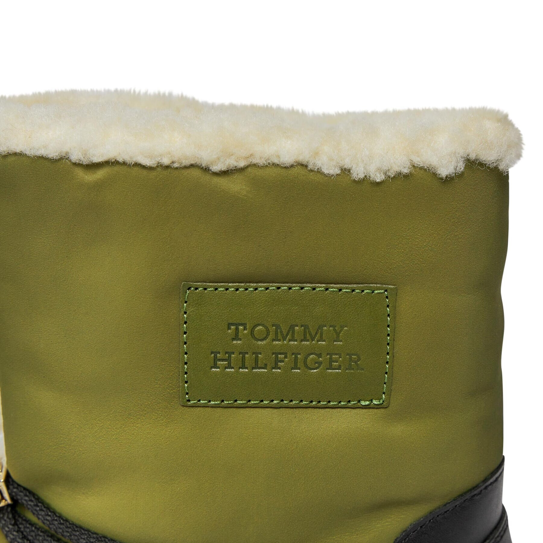 Tommy Hilfiger Cizme de zăpadă Tommy Essential Snowboot FW0FW07504 Verde - Pled.ro