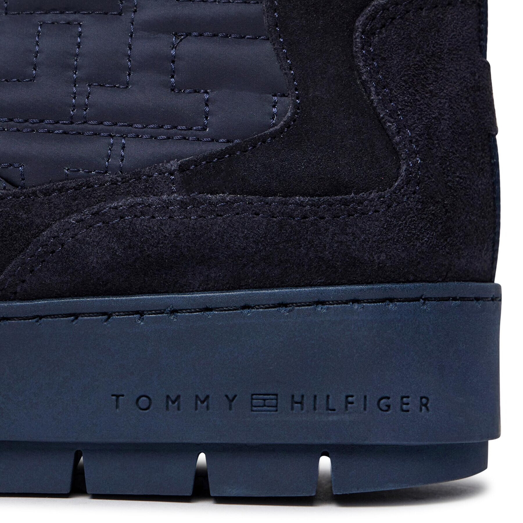 Tommy Hilfiger Cizme de zăpadă Tommy Monogram Snowboot FW0FW07637 Albastru - Pled.ro