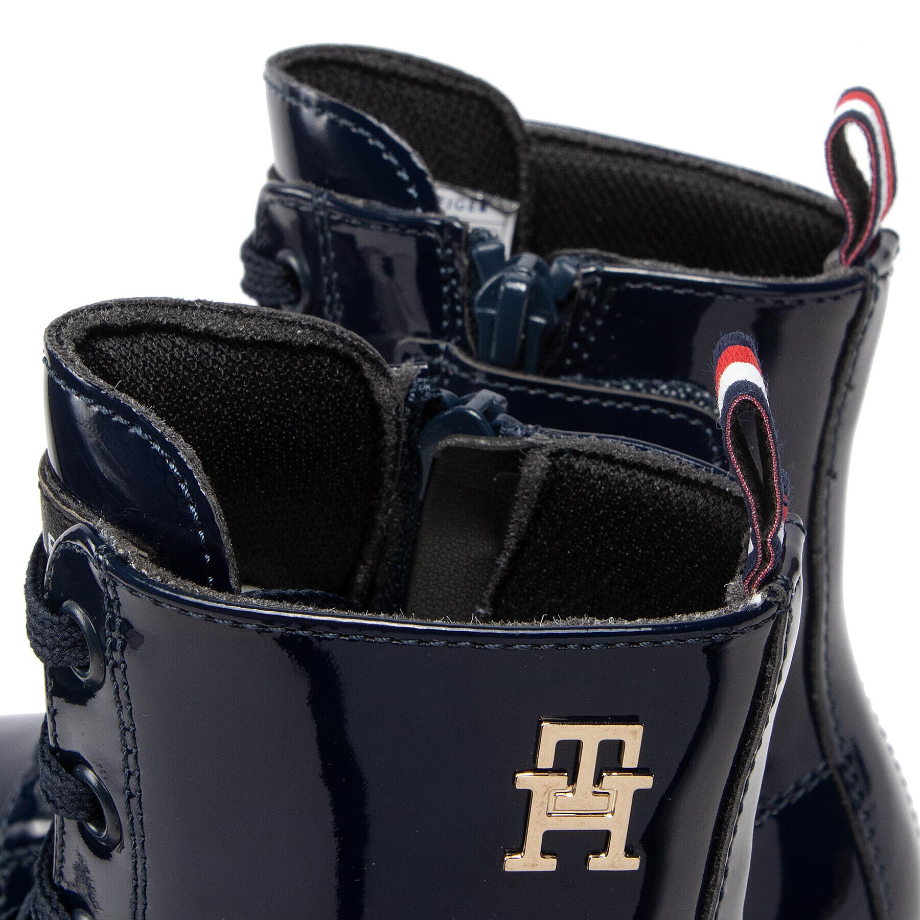 Tommy Hilfiger Cizme T4A5-32412-0775 M Bleumarin - Pled.ro