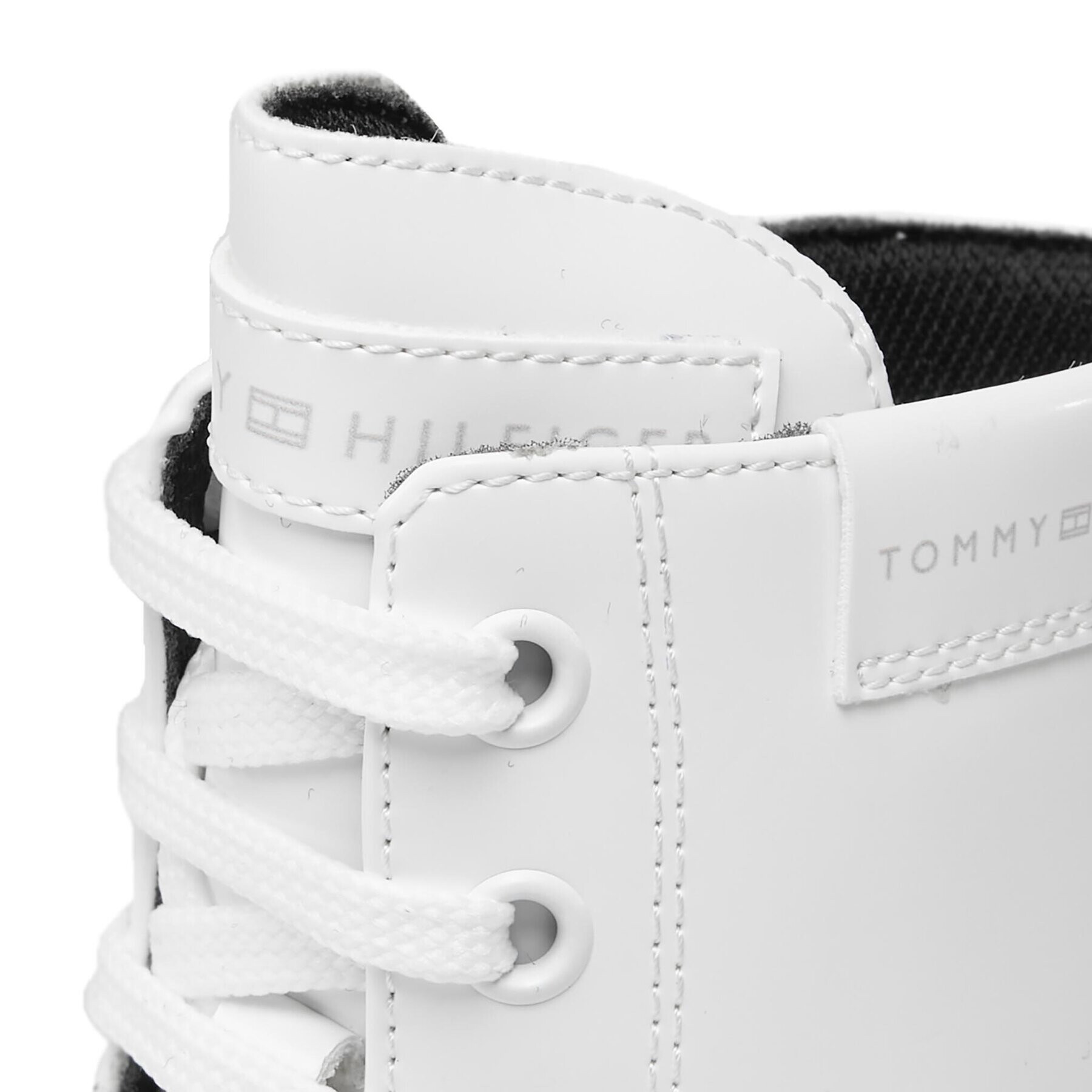 Tommy Hilfiger Cizme T4A5-33039-1453100 S Alb - Pled.ro