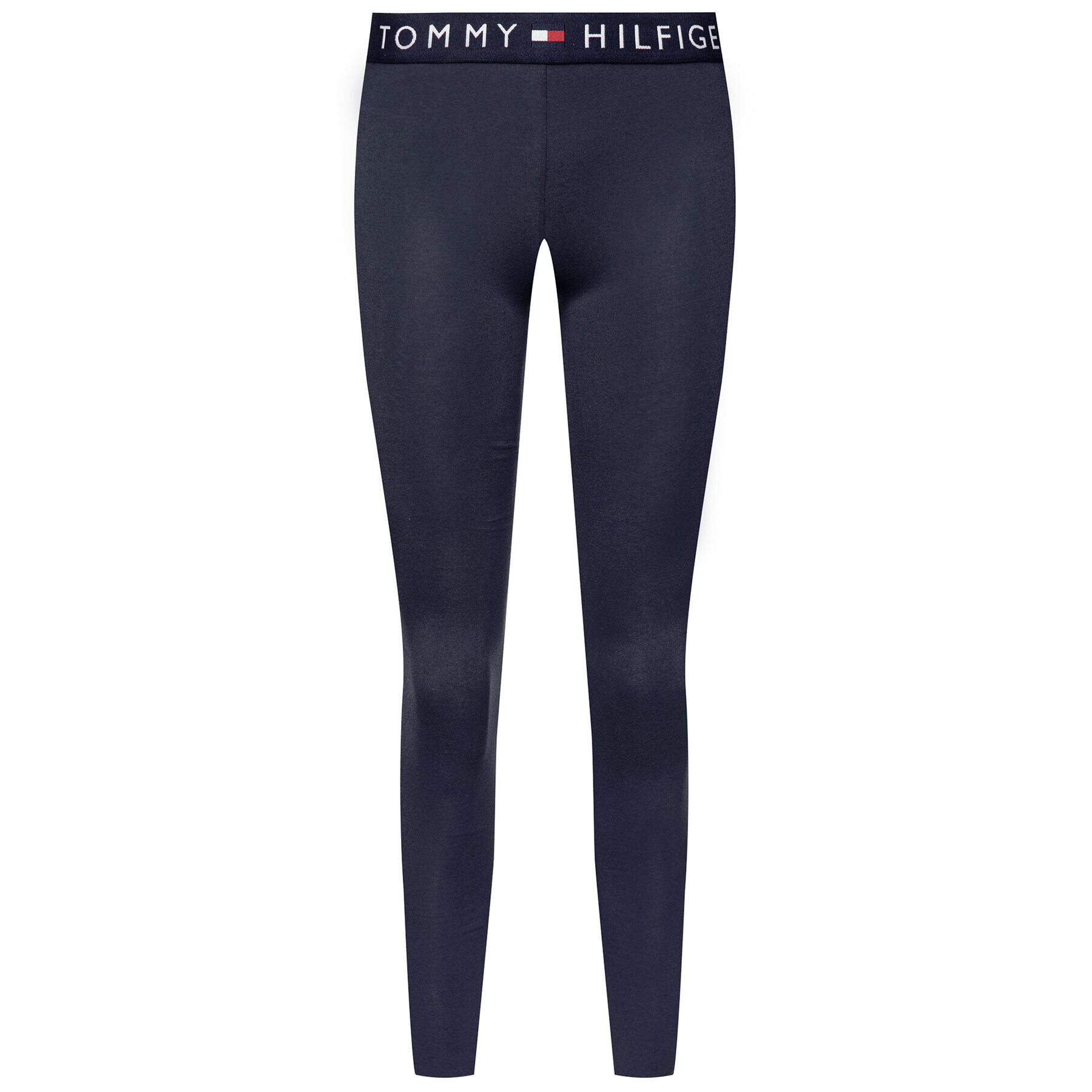 Tommy Hilfiger Colanți UW0UW01646 Bleumarin Slim Fit - Pled.ro