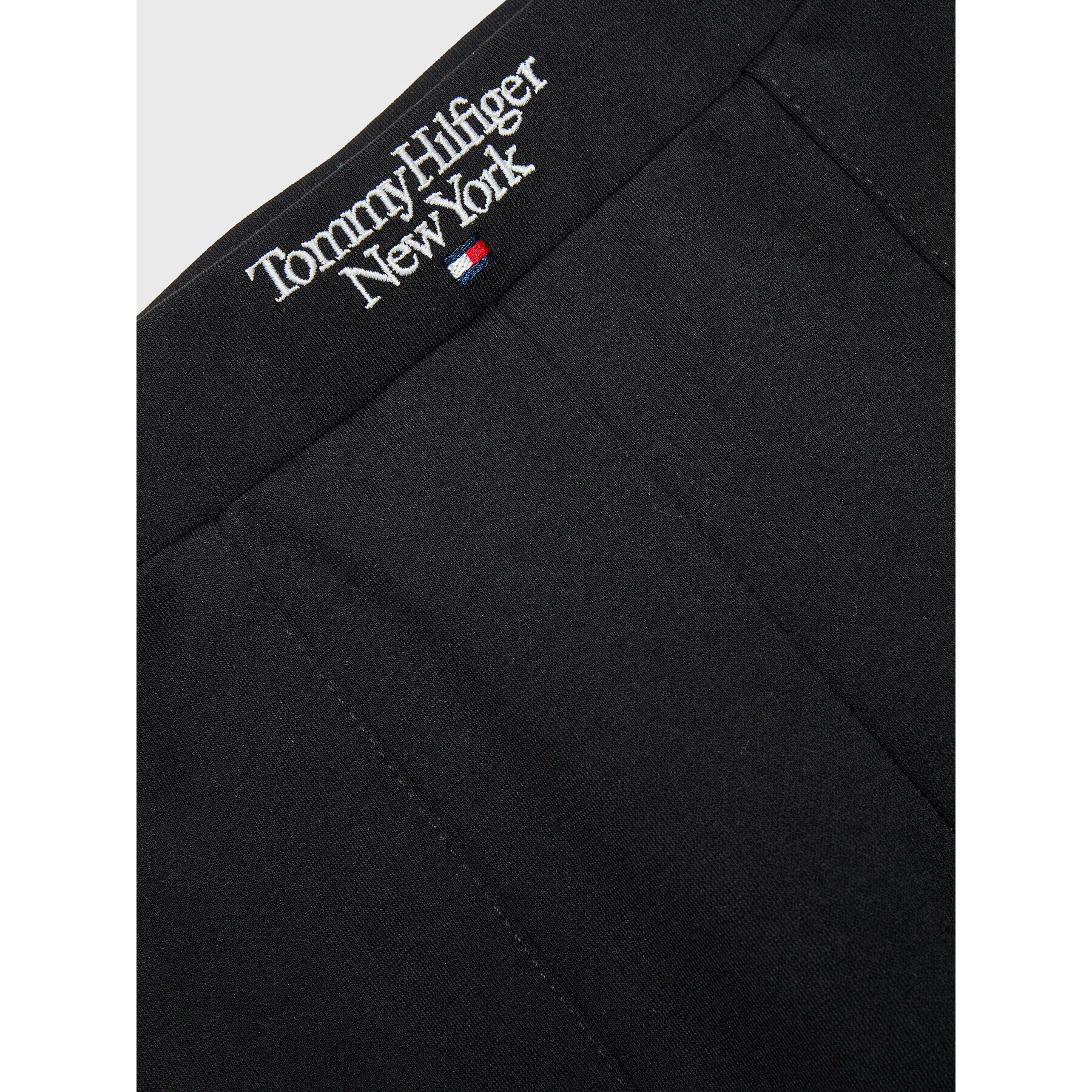 Tommy Hilfiger Colanți Graphic KG0KG07062 D Negru Slim Fit - Pled.ro