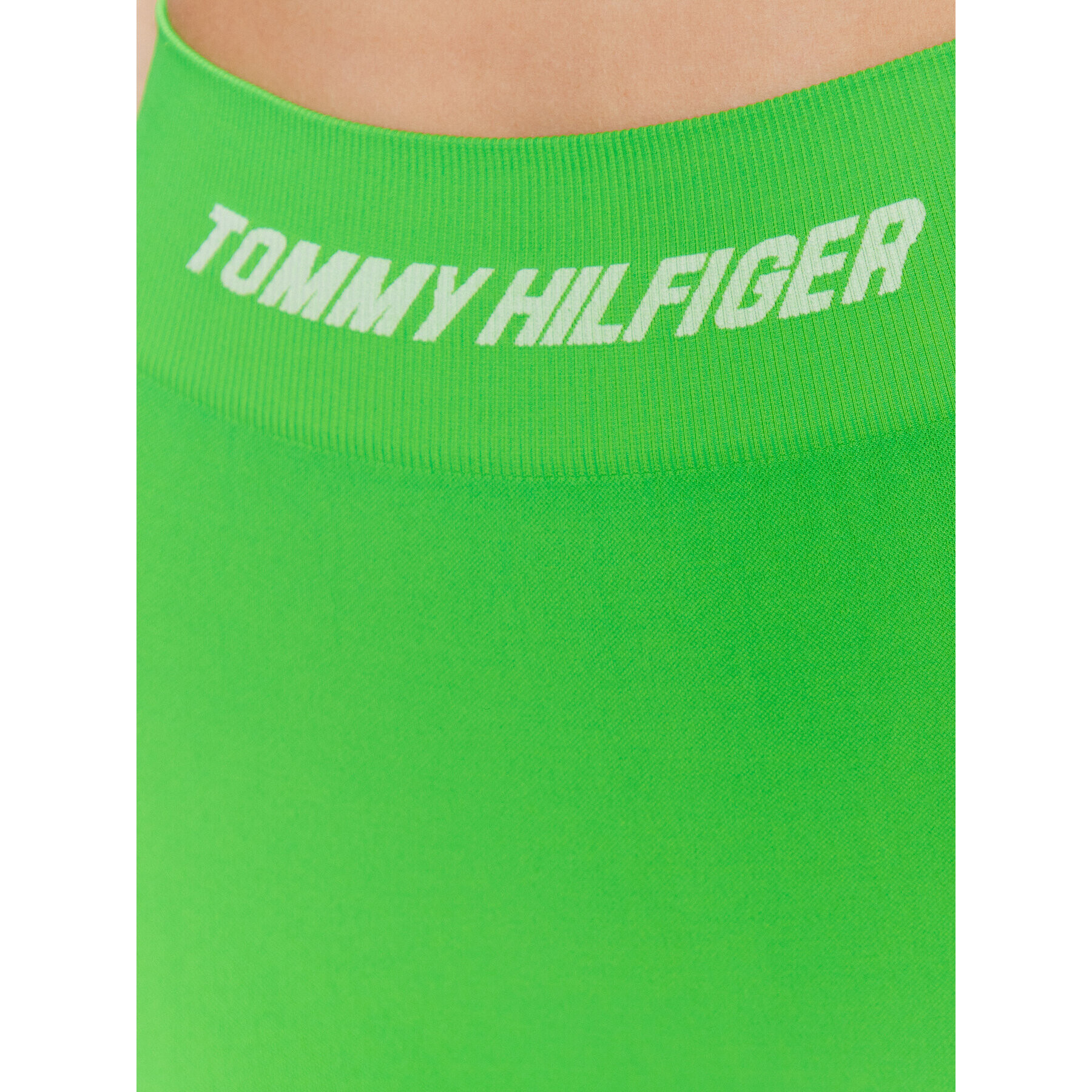 Tommy Hilfiger Colanți S10S101653 Verde Slim Fit - Pled.ro