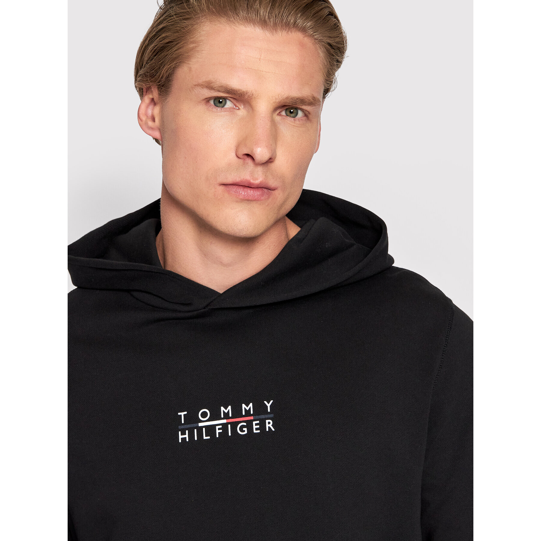 Tommy Hilfiger Compleu trening Square Logo MW0MW26885 Negru Regular Fit - Pled.ro