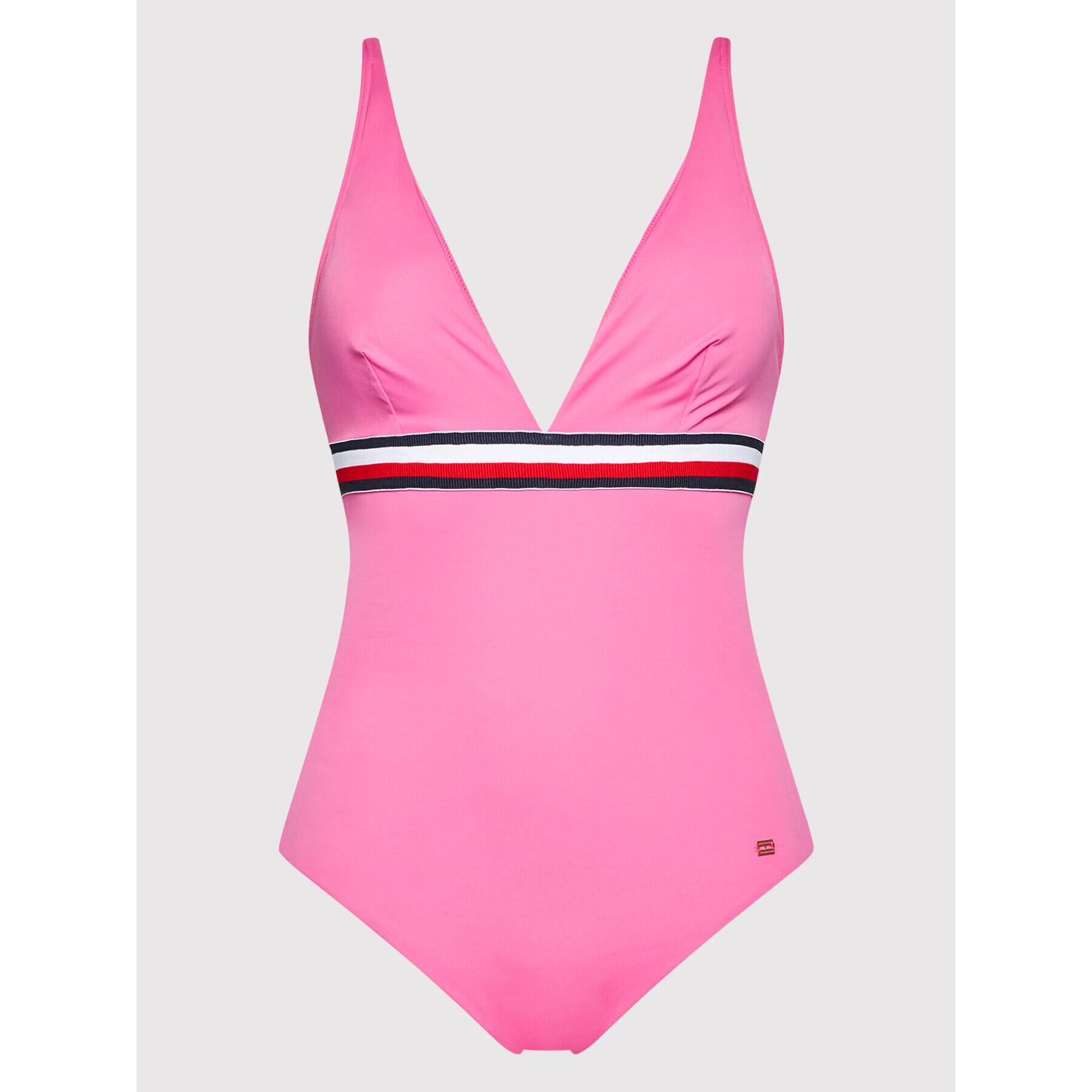 Tommy Hilfiger Costum de baie Plunge-Rp UW0UW02700 Roz - Pled.ro