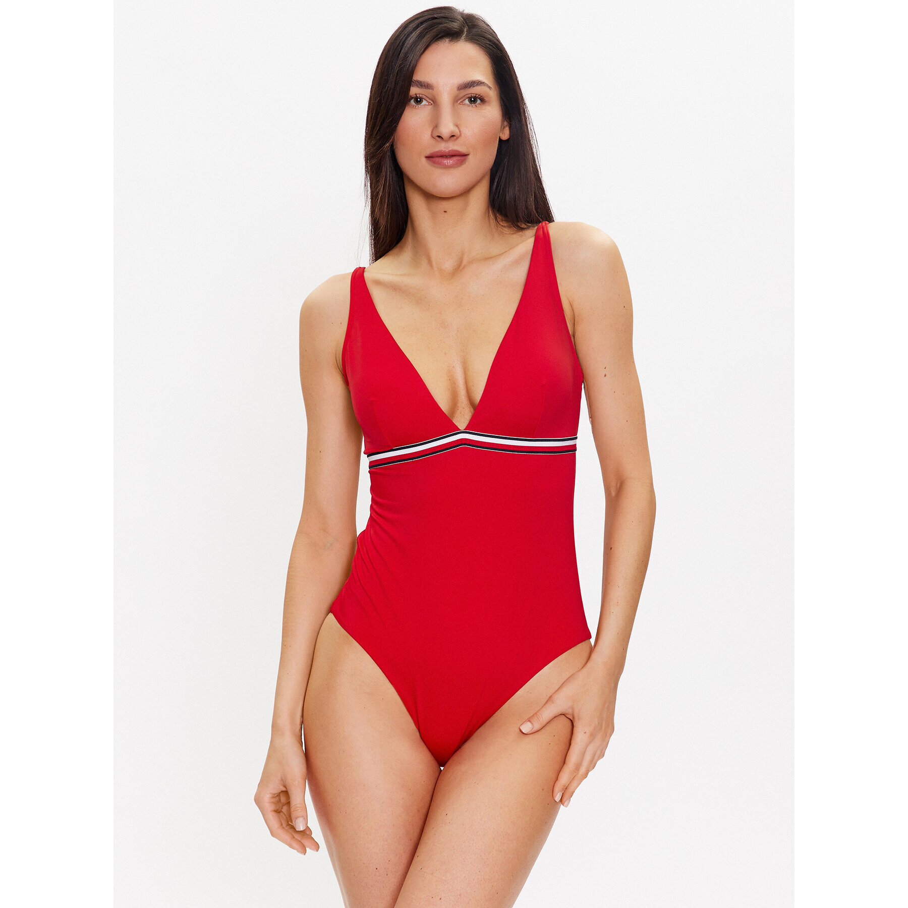 Tommy Hilfiger Costum de baie UW0UW04598 Roșu - Pled.ro