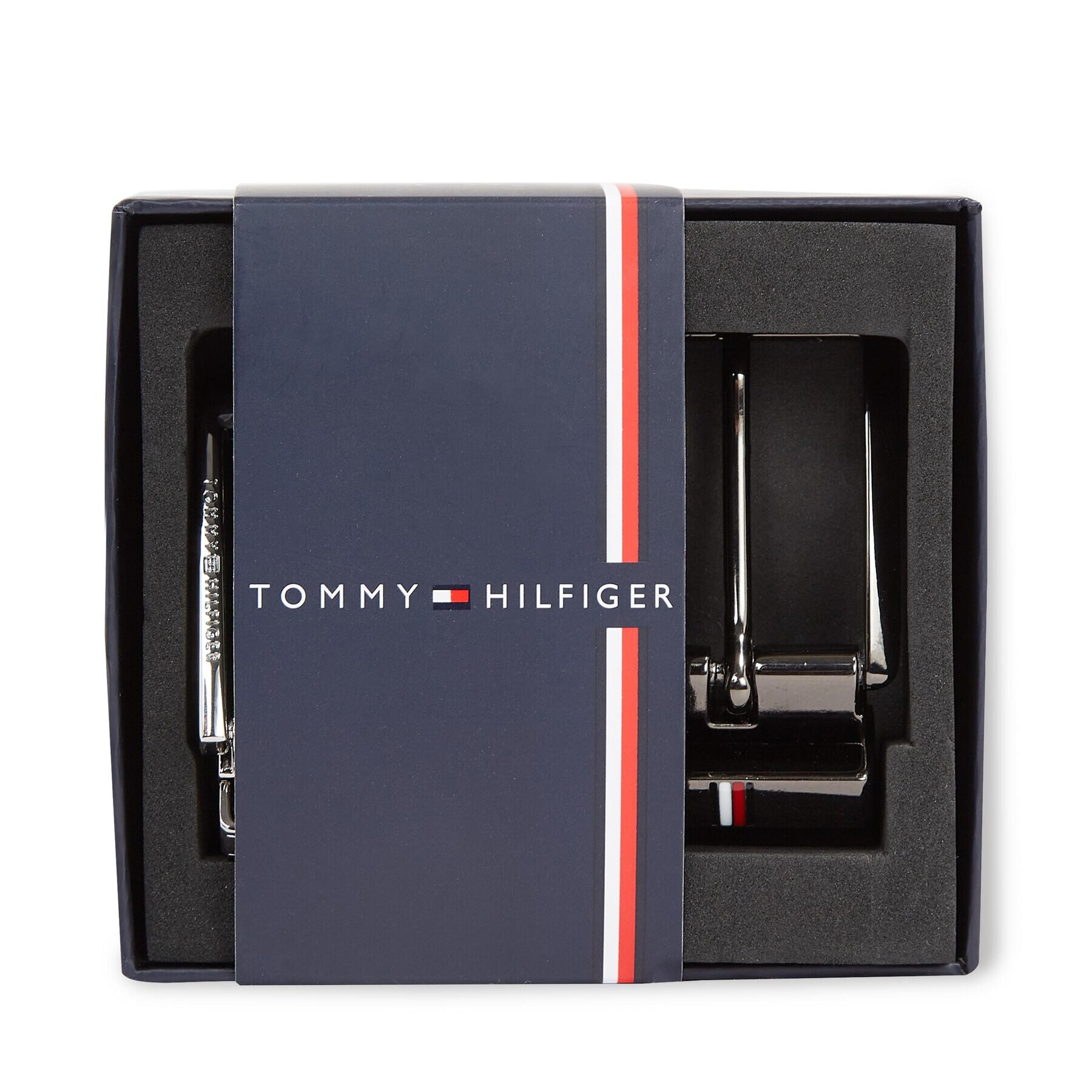 Tommy Hilfiger Curea pentru Bărbați AM0AM11618 Negru - Pled.ro