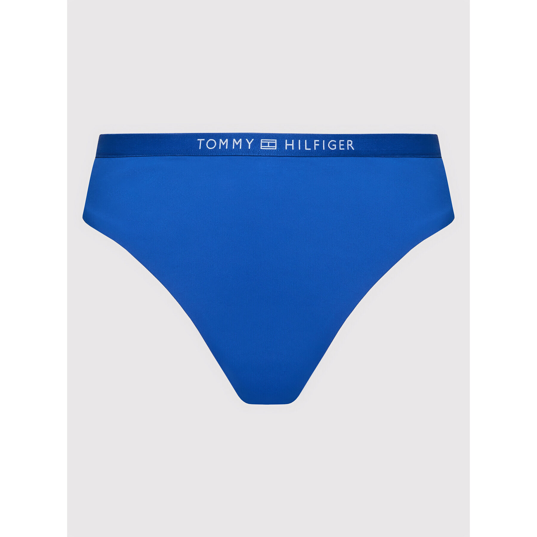 Tommy Hilfiger Curve Bikini partea de jos UW0UW03398 Albastru - Pled.ro