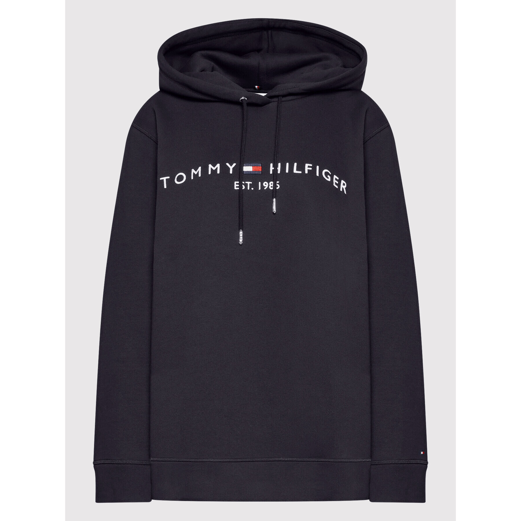 Tommy Hilfiger Curve Bluză Essential WW0WW29155 Bleumarin Regular Fit - Pled.ro