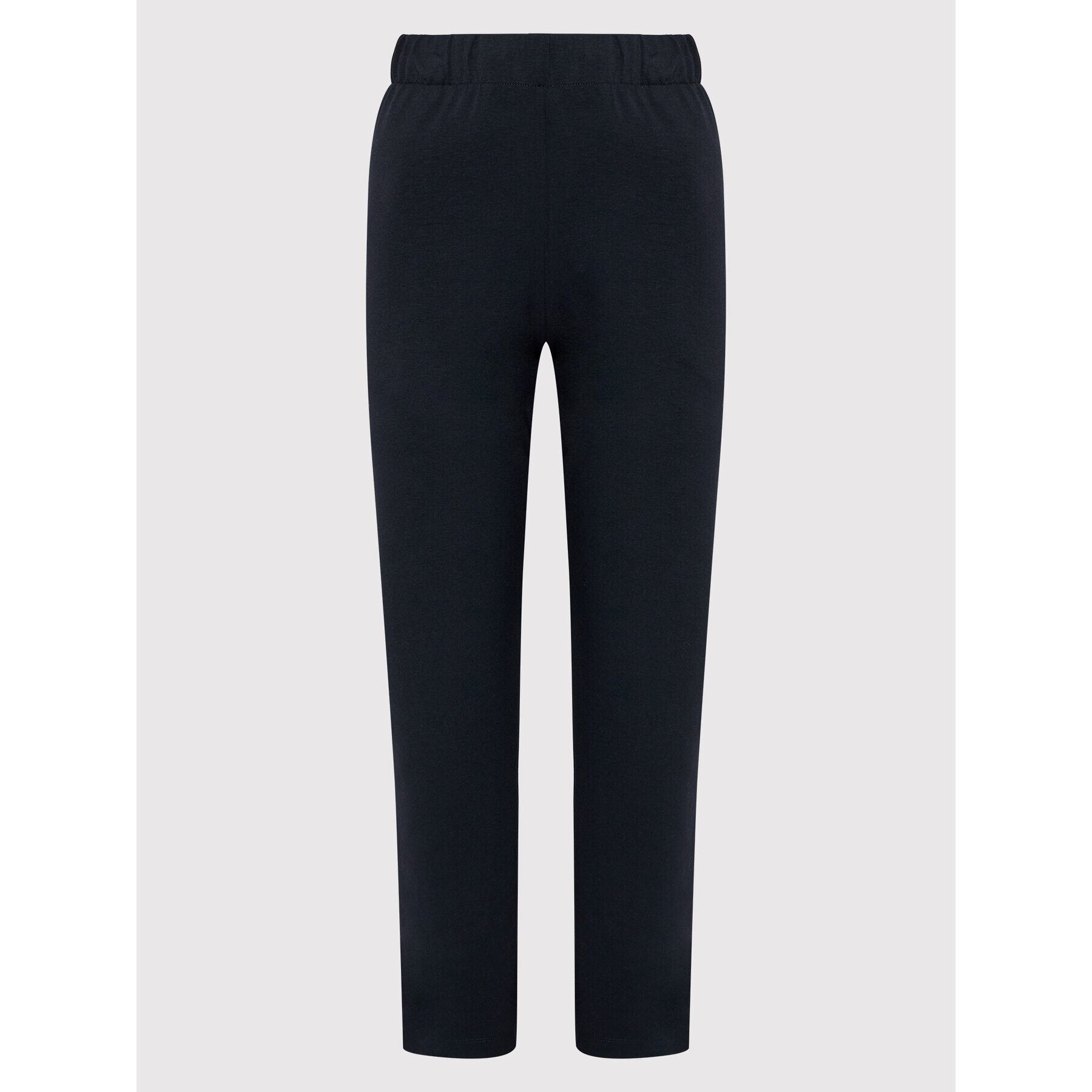 Tommy Hilfiger Curve Pantaloni din material Pull On Interlock WW0WW36472 Bleumarin Regular Fit - Pled.ro