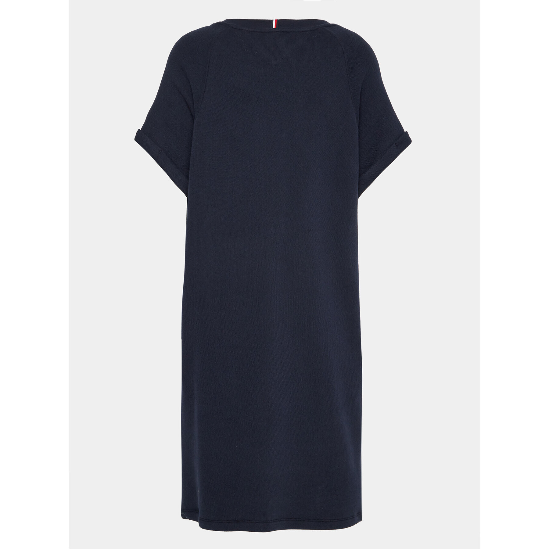 Tommy Hilfiger Curve Rochie de zi WW0WW39253 Bleumarin Regular Fit - Pled.ro