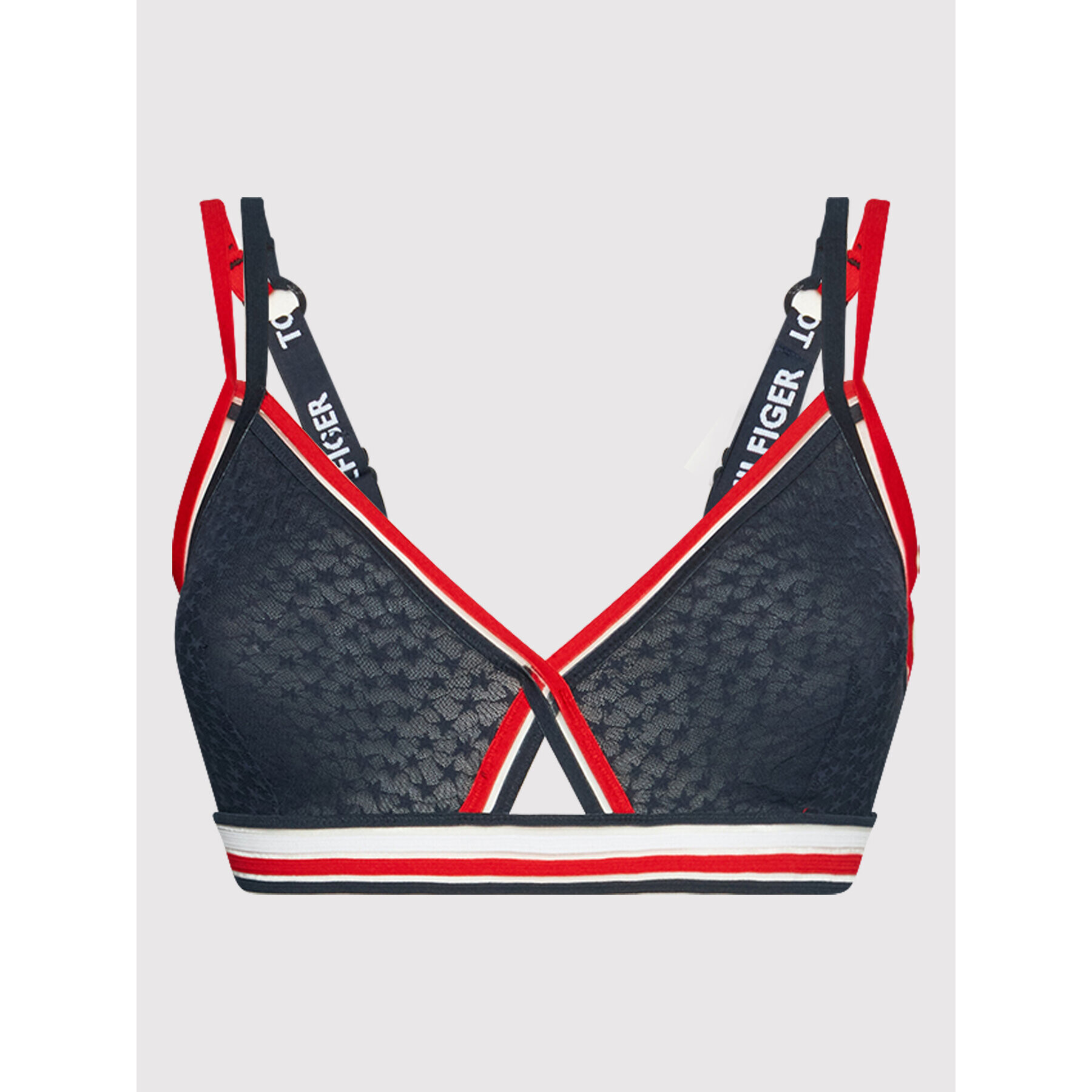 Tommy Hilfiger Curve Sutien Bralette UW0UW02772 Bleumarin - Pled.ro