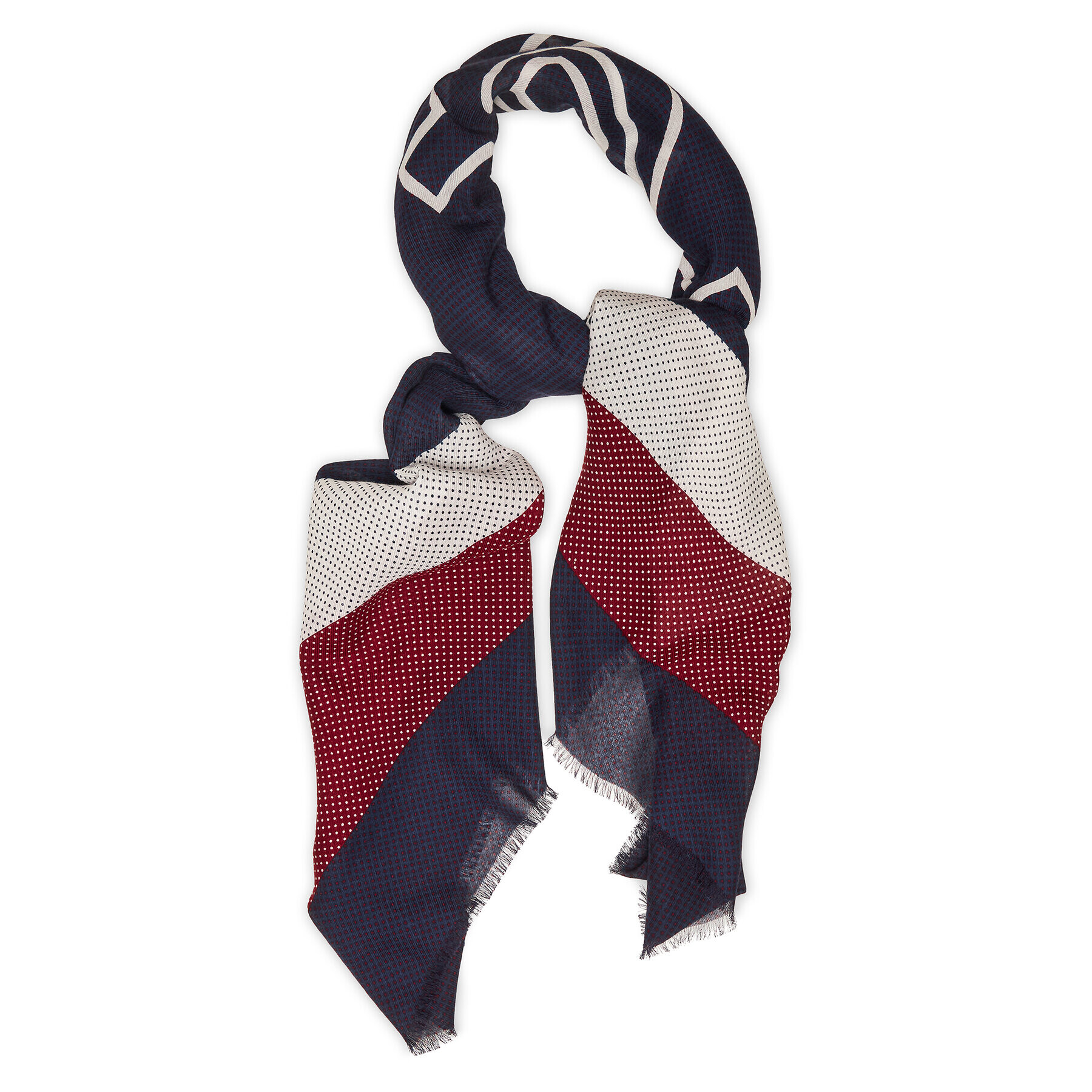 Tommy Hilfiger Eșarfă AW0AW14928 Bleumarin - Pled.ro