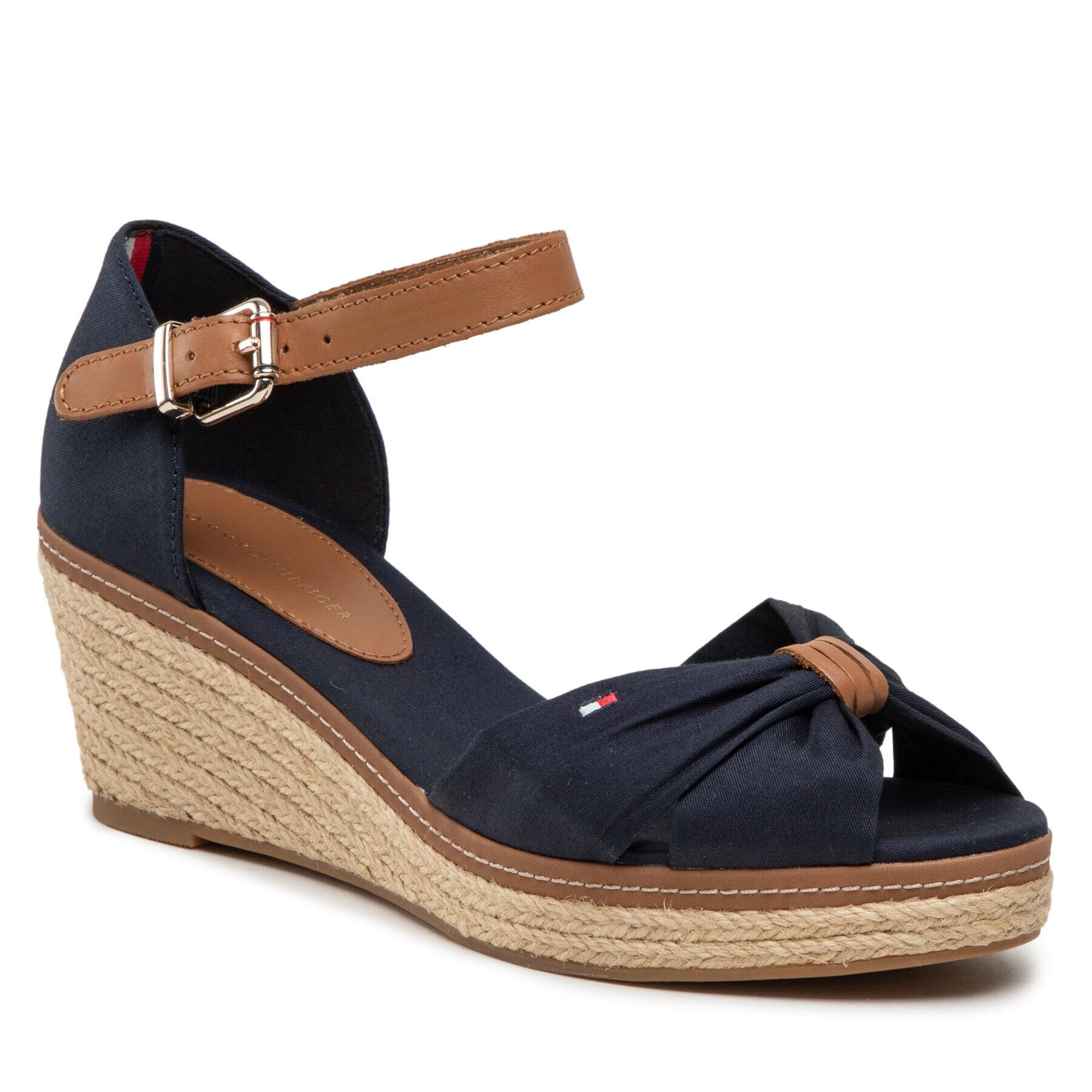 Tommy Hilfiger Espadrile Elba 40D FW0FW00906 Bleumarin - Pled.ro