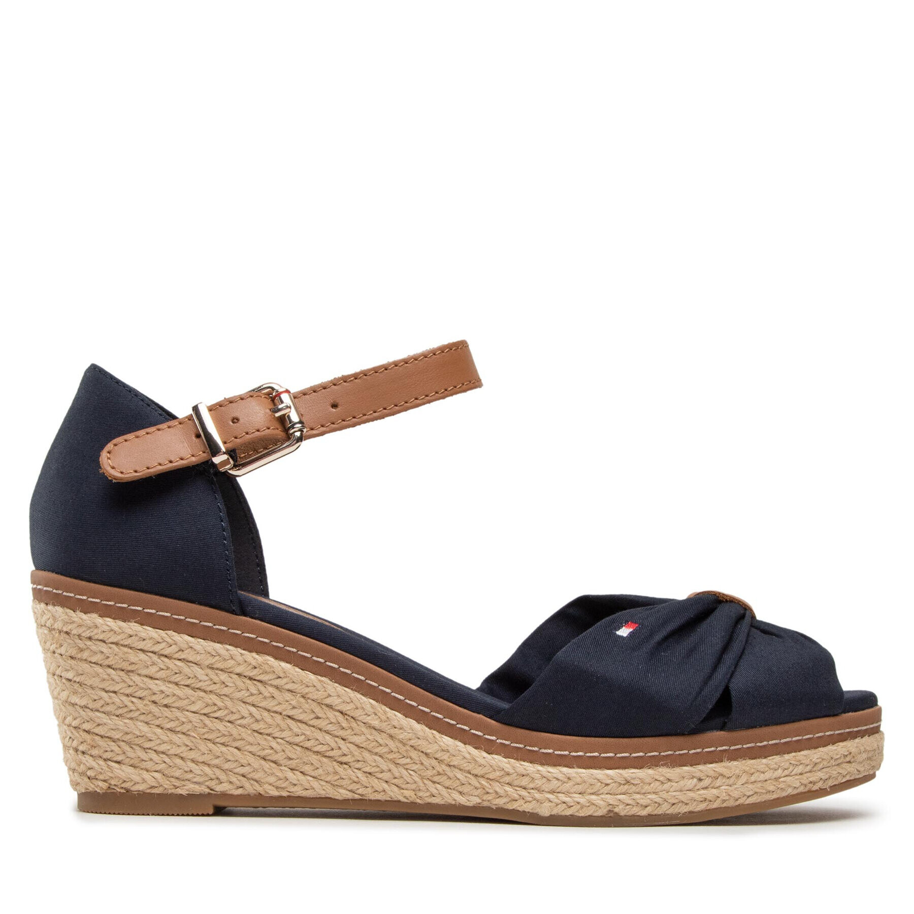 Tommy Hilfiger Espadrile Elba 40D FW0FW00906 Bleumarin - Pled.ro