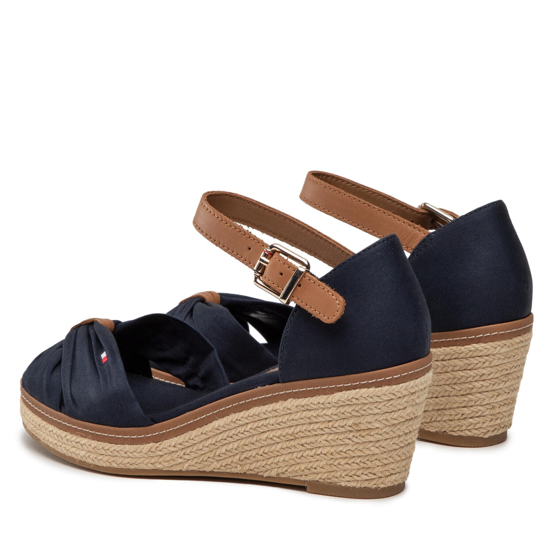 Tommy Hilfiger Espadrile Elba 40D FW0FW00906 Bleumarin - Pled.ro