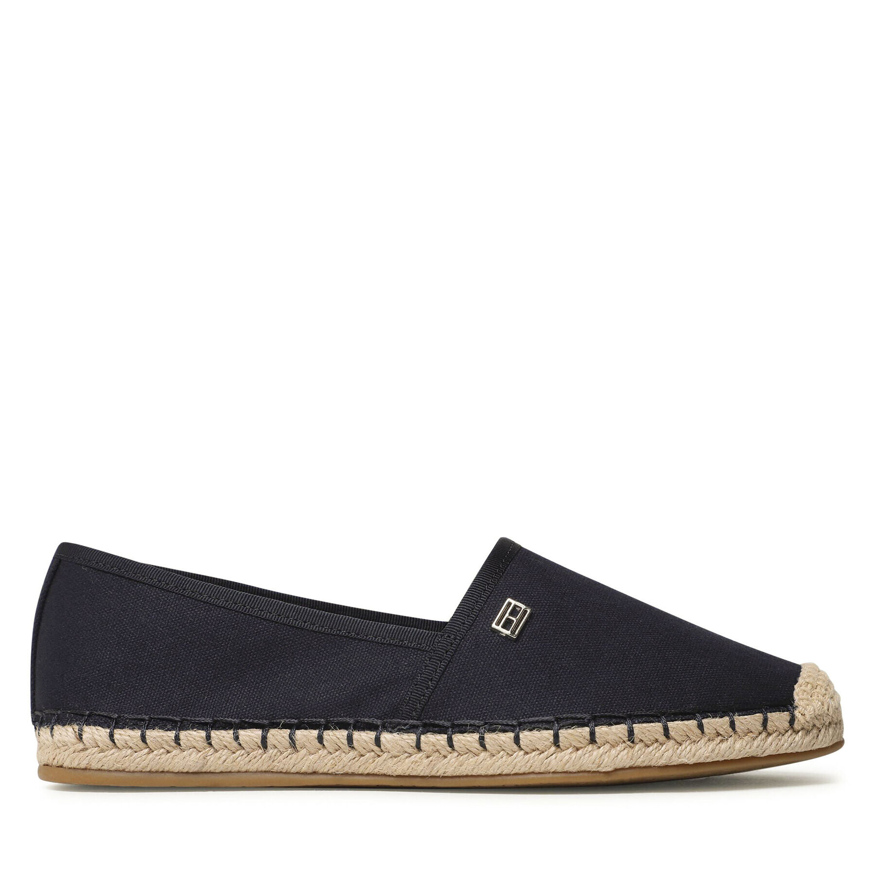 Tommy Hilfiger Espadrile Essential Espadrille FW0FW07458 Bleumarin - Pled.ro