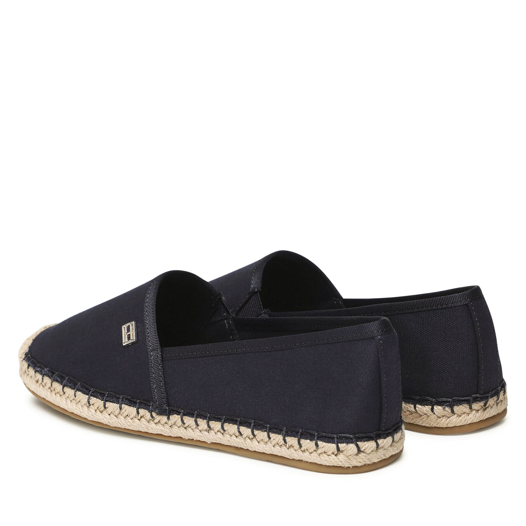 Tommy Hilfiger Espadrile Essential Espadrille FW0FW07458 Bleumarin - Pled.ro