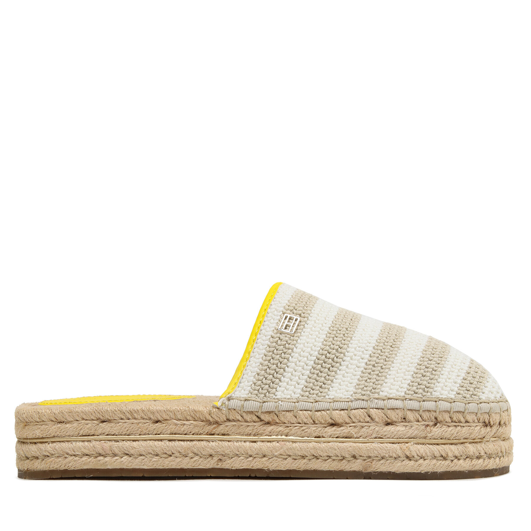 Tommy Hilfiger Espadrile Feminine Crochet Mule Espadrille FW0FW07278 Bej - Pled.ro