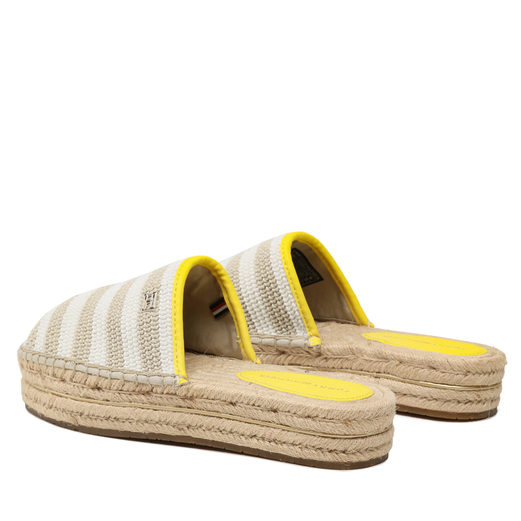 Tommy Hilfiger Espadrile Feminine Crochet Mule Espadrille FW0FW07278 Bej - Pled.ro