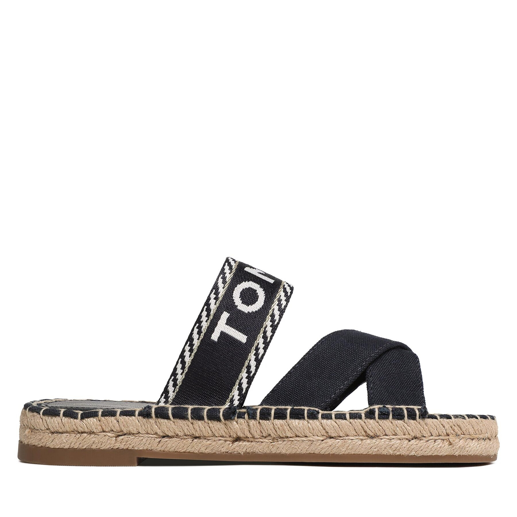 Tommy Hilfiger Espadrile Seasonal Webbing Sandal FW0FW07181 Bleumarin - Pled.ro