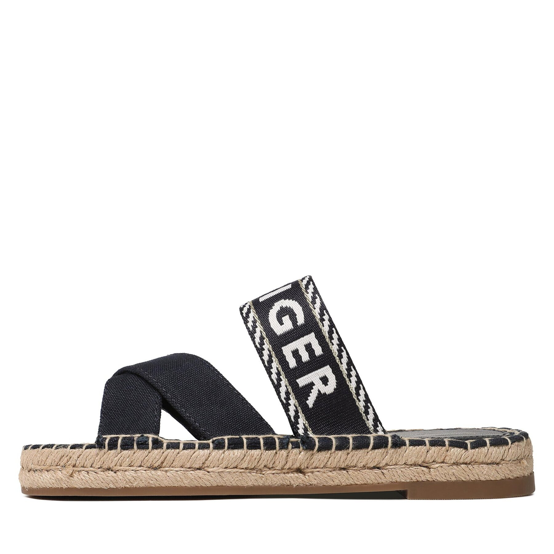 Tommy Hilfiger Espadrile Seasonal Webbing Sandal FW0FW07181 Bleumarin - Pled.ro