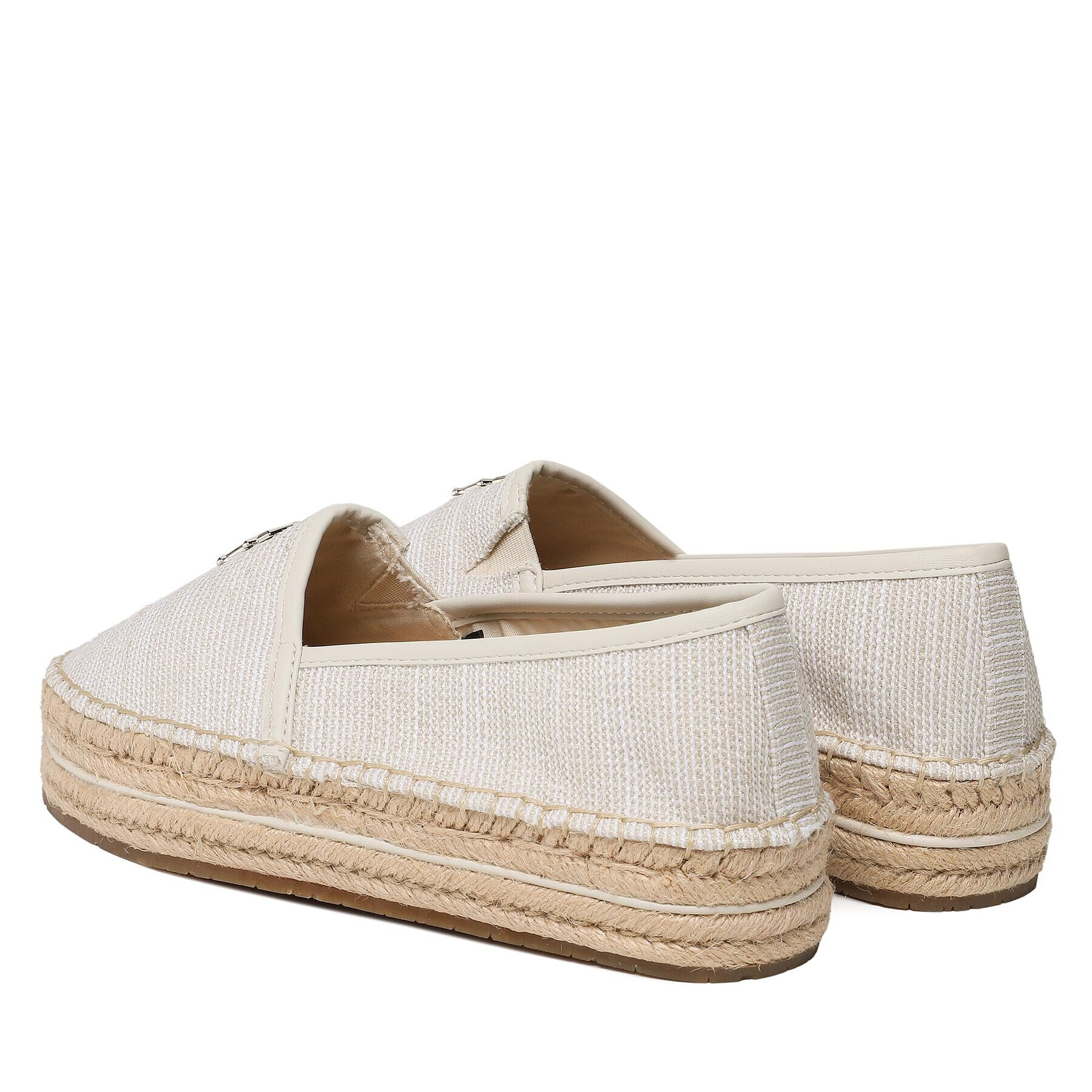 Tommy Hilfiger Espadrile Th Woven Espadrille FW0FW07343 Bej - Pled.ro