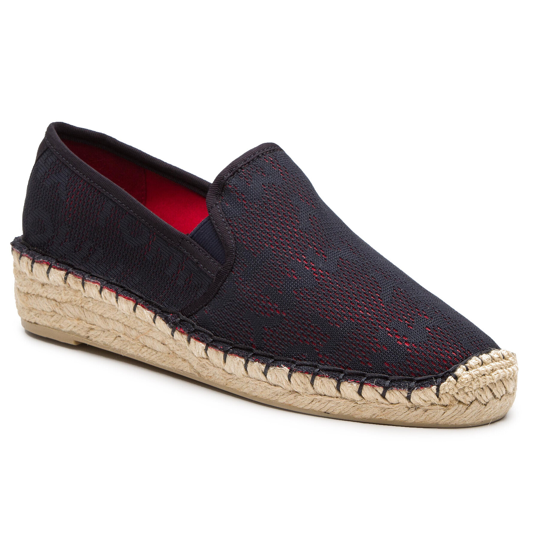 Tommy Hilfiger Espadrile Tommy Mesh Sporty Espadrille FW0FW03792 Bleumarin - Pled.ro