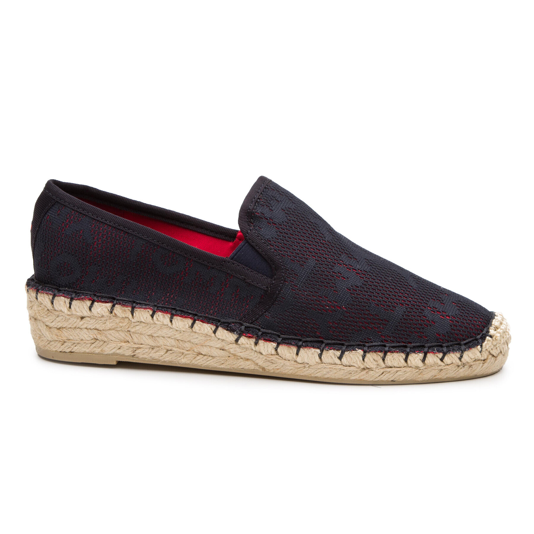 Tommy Hilfiger Espadrile Tommy Mesh Sporty Espadrille FW0FW03792 Bleumarin - Pled.ro