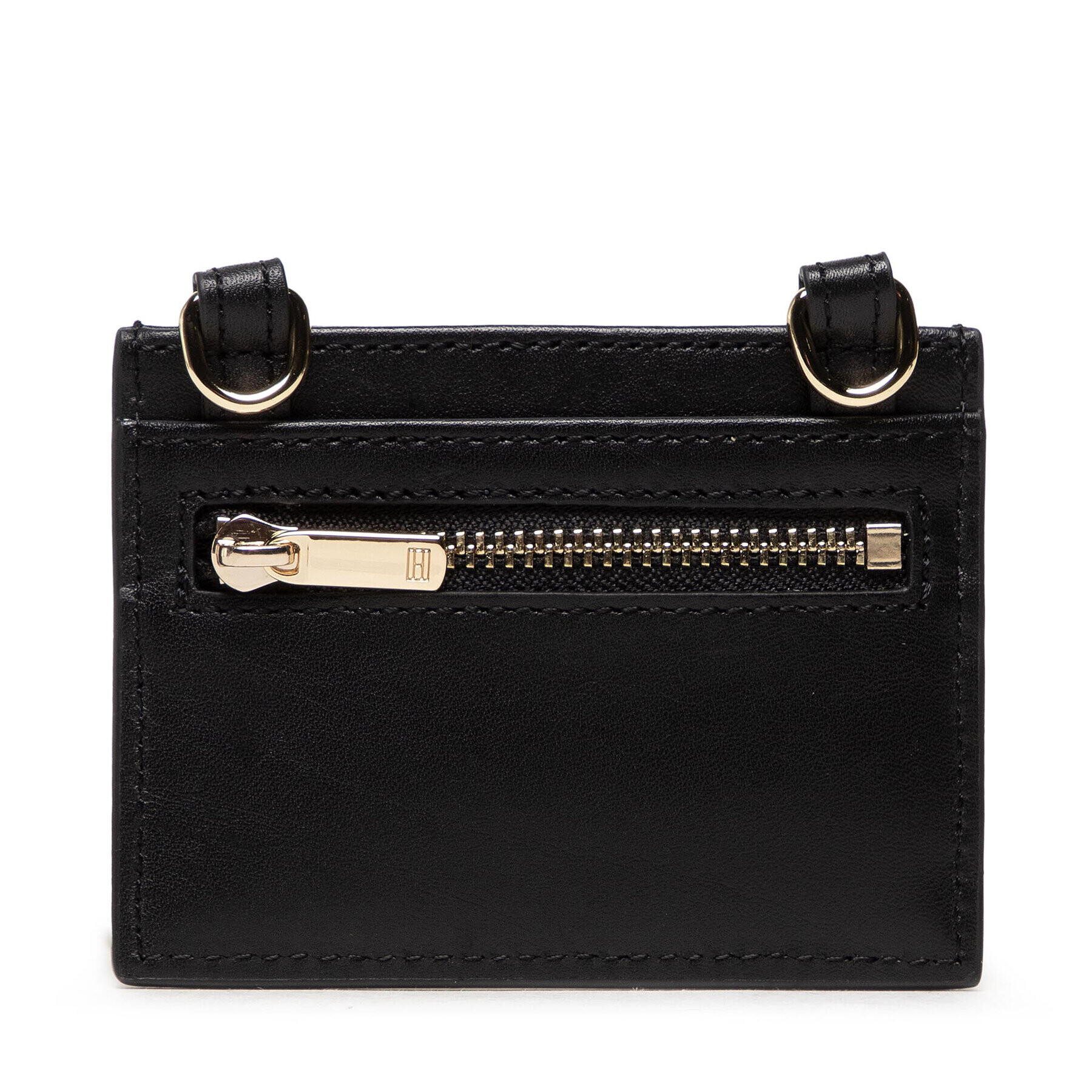 Tommy Hilfiger Etui pentru carduri Essential Leather Cc Holder AW0AW10536 Negru - Pled.ro