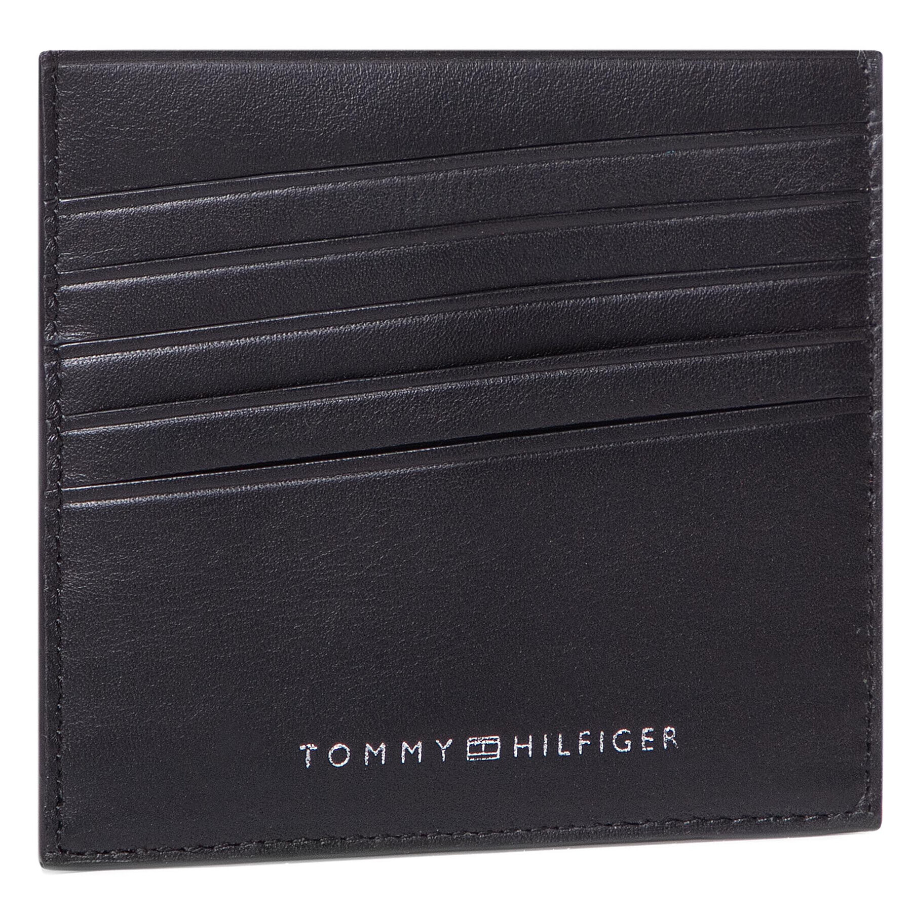 Tommy Hilfiger Etui pentru carduri Fine Cc Holder AM0AM06305 Bleumarin - Pled.ro