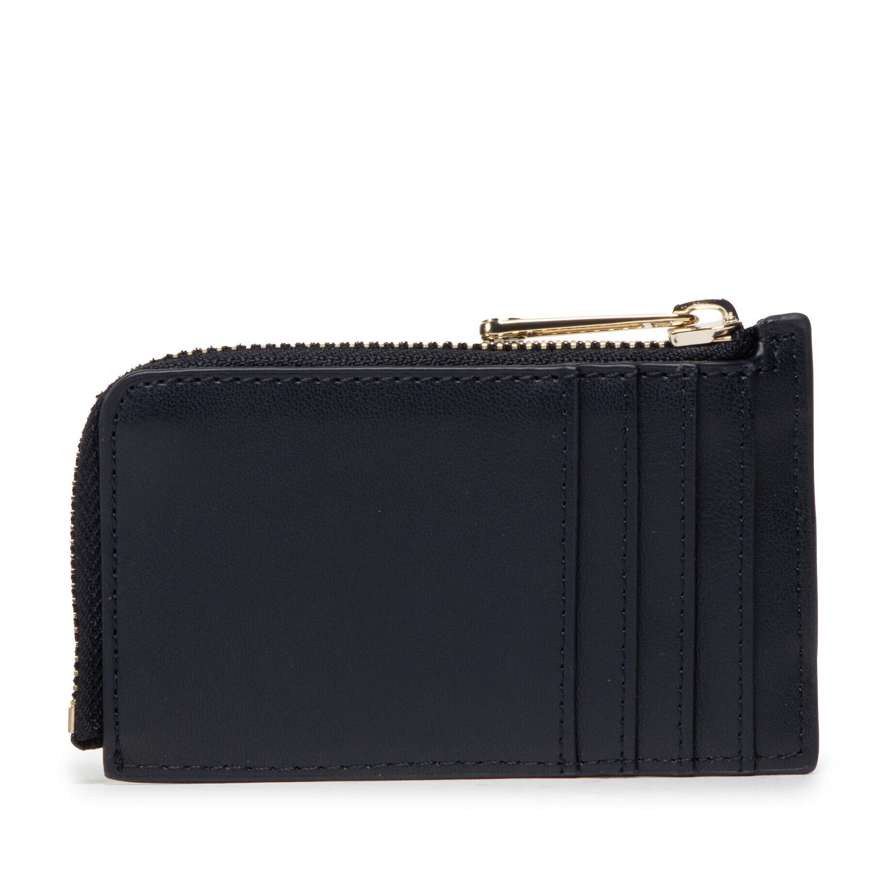 Tommy Hilfiger Etui pentru carduri Iconic Tommy Long Cc Holder AW0AW11889 Bleumarin - Pled.ro