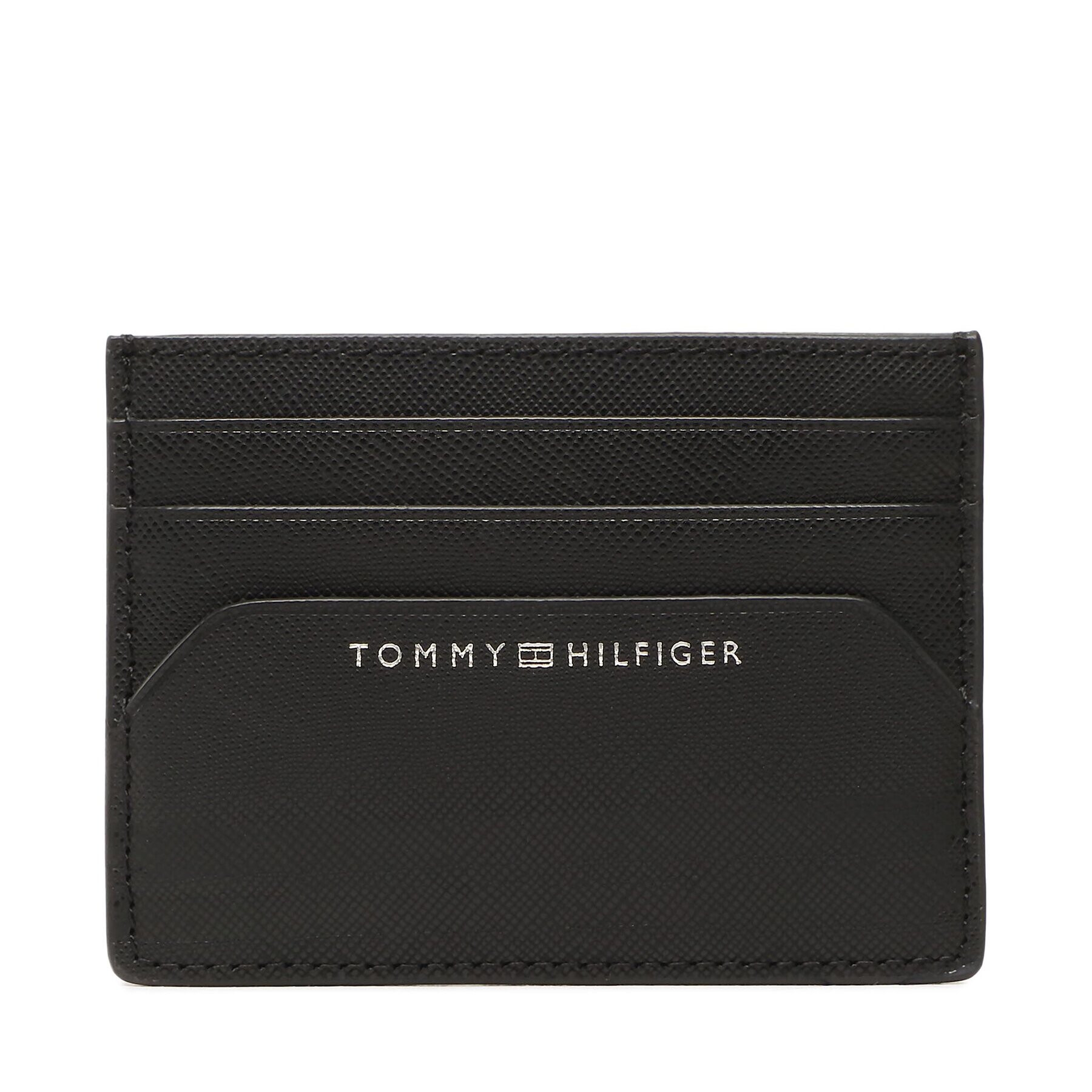 Tommy Hilfiger Etui pentru carduri Th Business Leather cc Holder AM0AM10980 Negru - Pled.ro