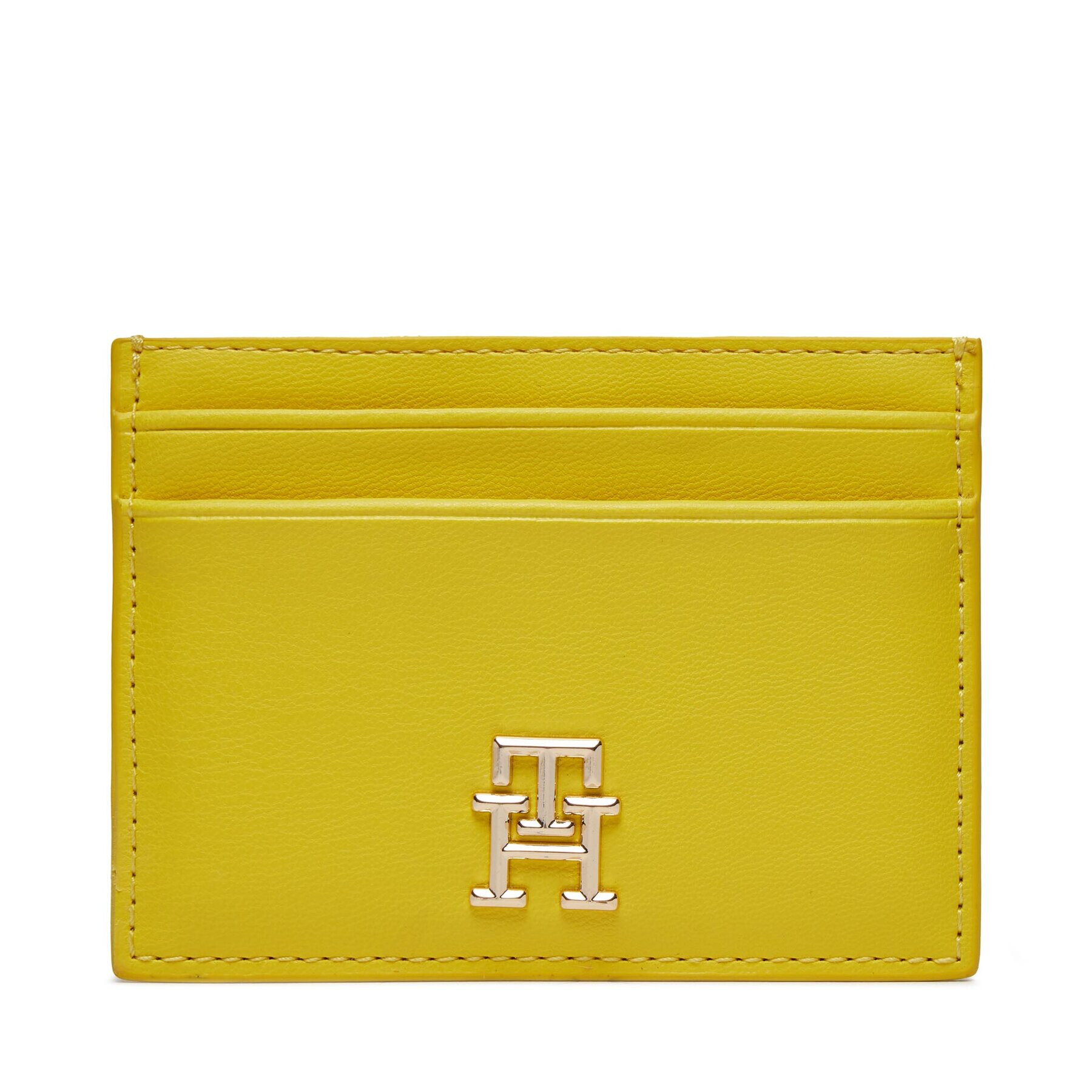 Tommy Hilfiger Etui pentru carduri Th Central Cc And Coin Galben - Pled.ro