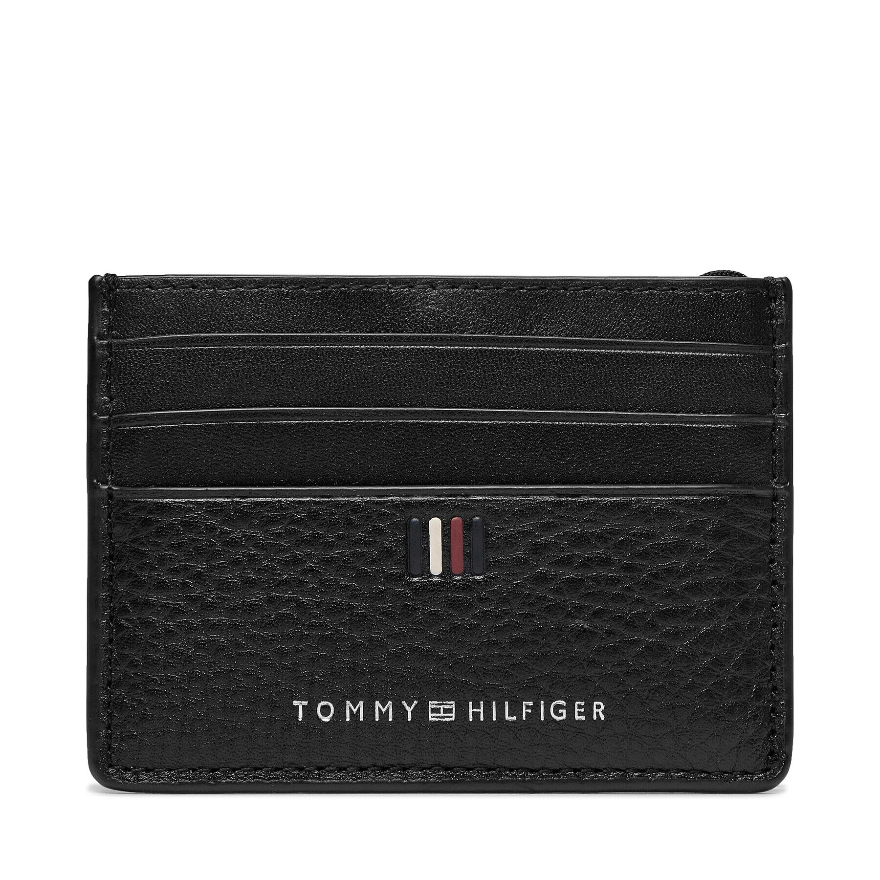 Tommy Hilfiger Etui pentru carduri Th Central Cc Holder AM0AM11858 Negru - Pled.ro