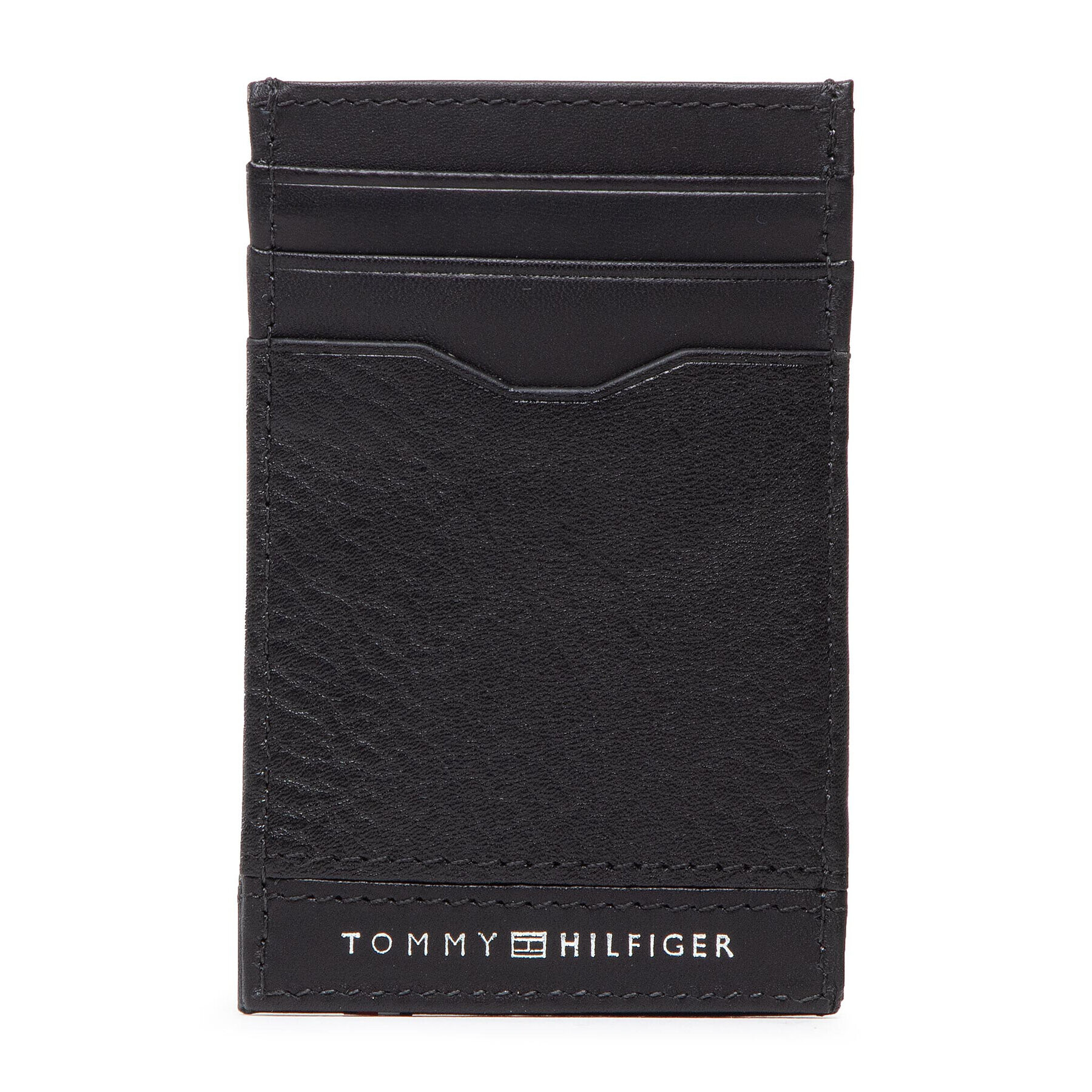 Tommy Hilfiger Etui pentru carduri Th Central Ns Cc Holder AM0AM10235 Negru - Pled.ro